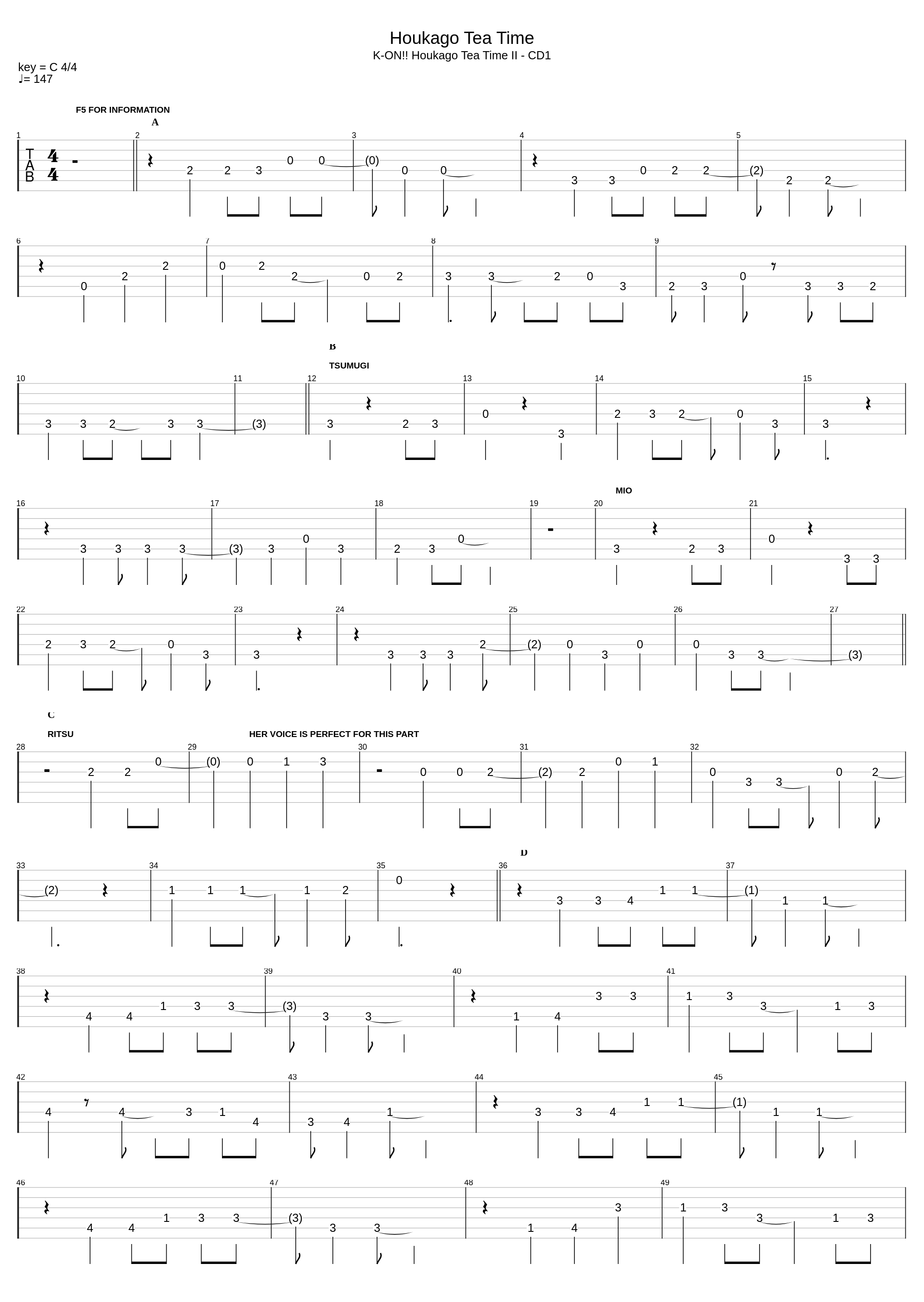 Ho-Kago Tea Time_K-On!!_1