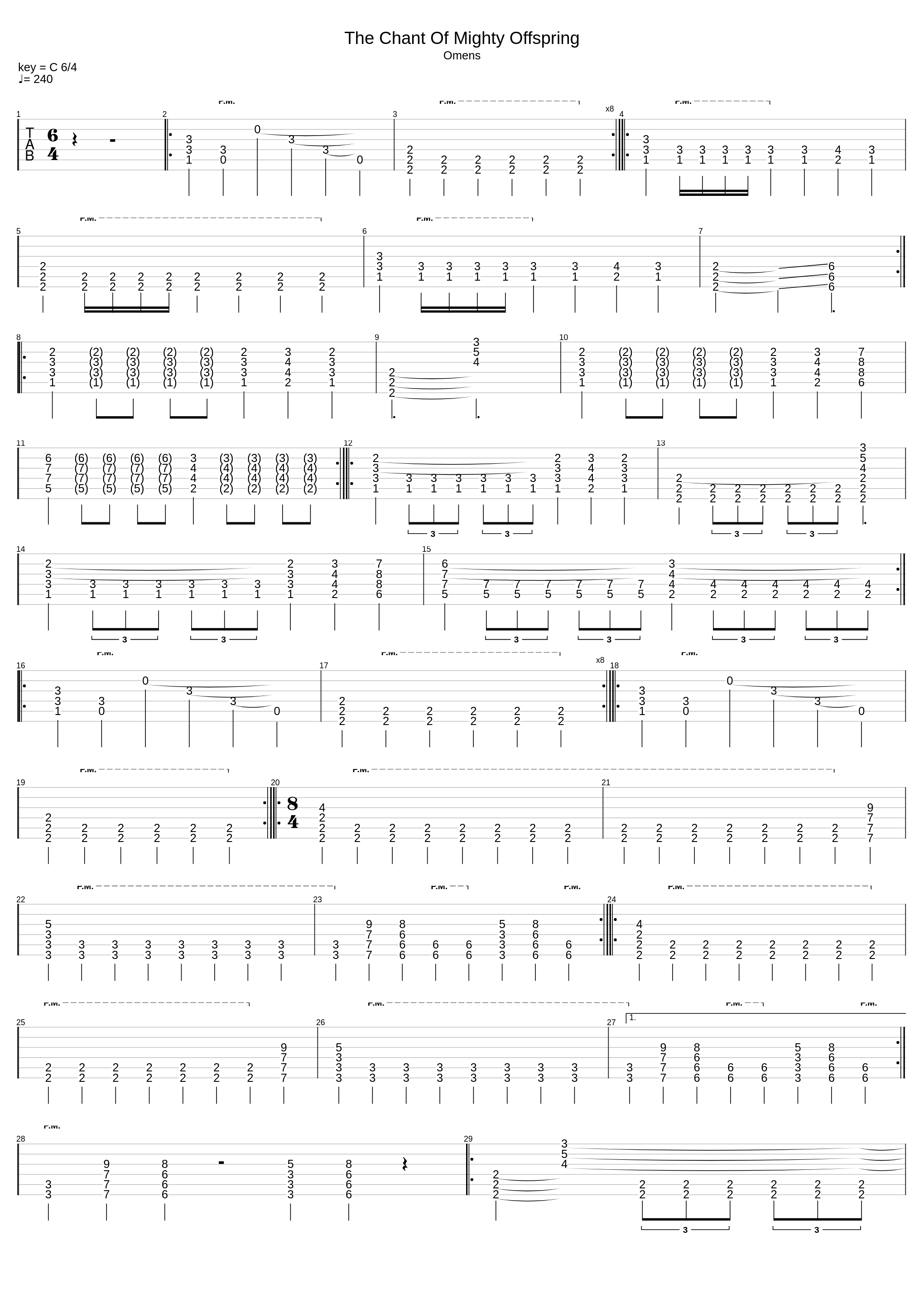 The Chant Of Mighty Offspring_A Hill To Die Upon_1