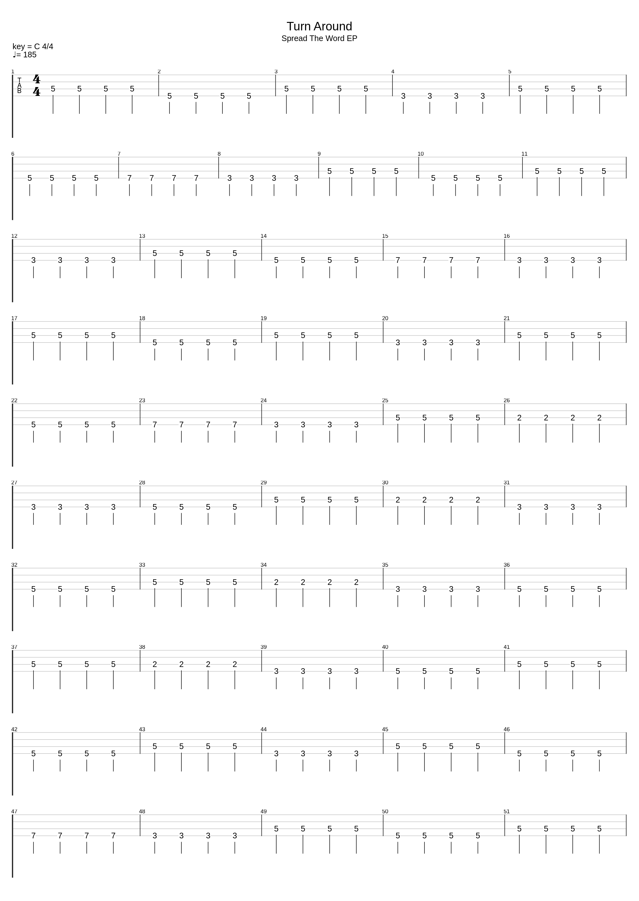 Turn Around_Trippin' On The Curb_1