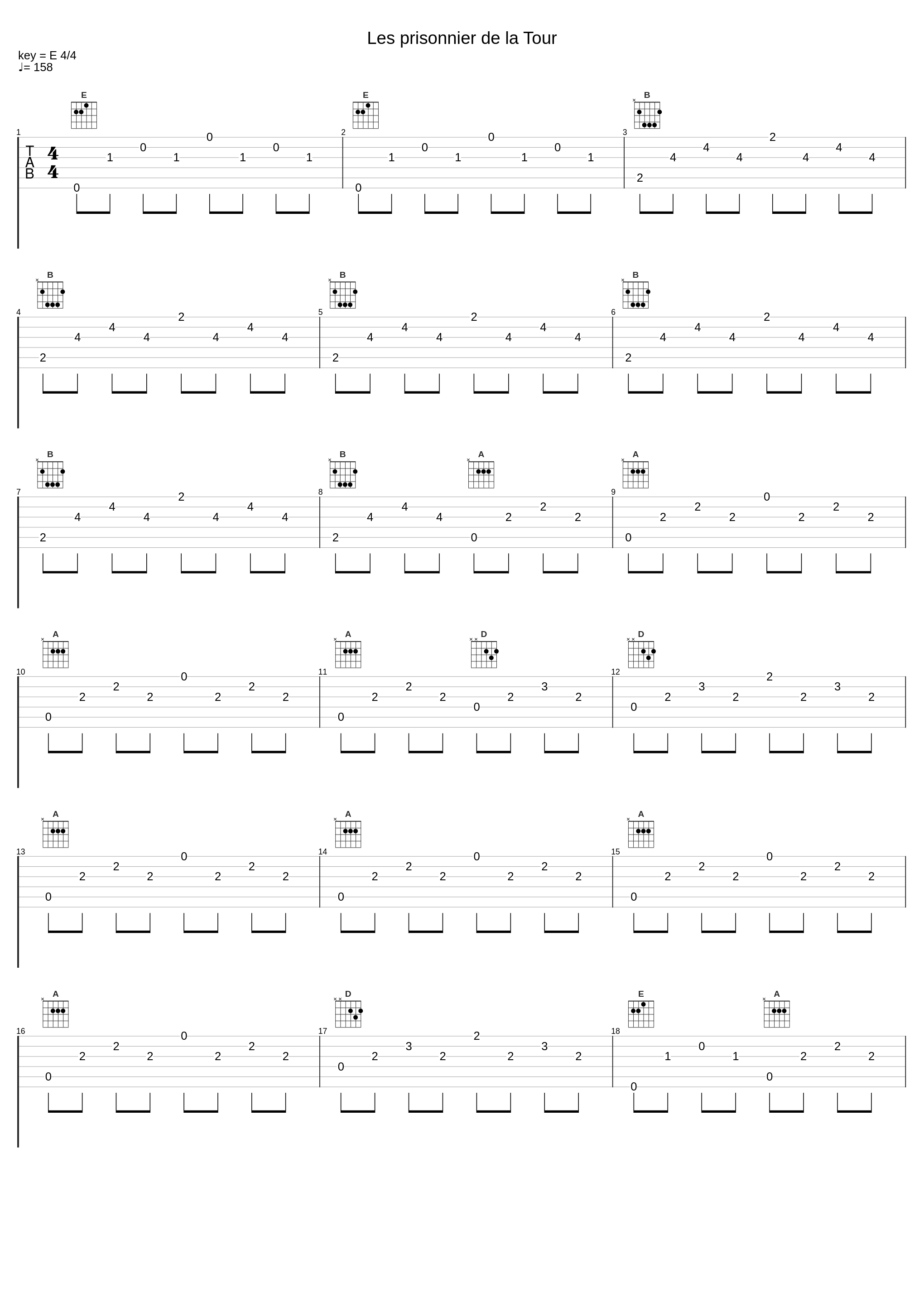 Les prisonnier de la Tour_Les Compagnons De La Chanson_1