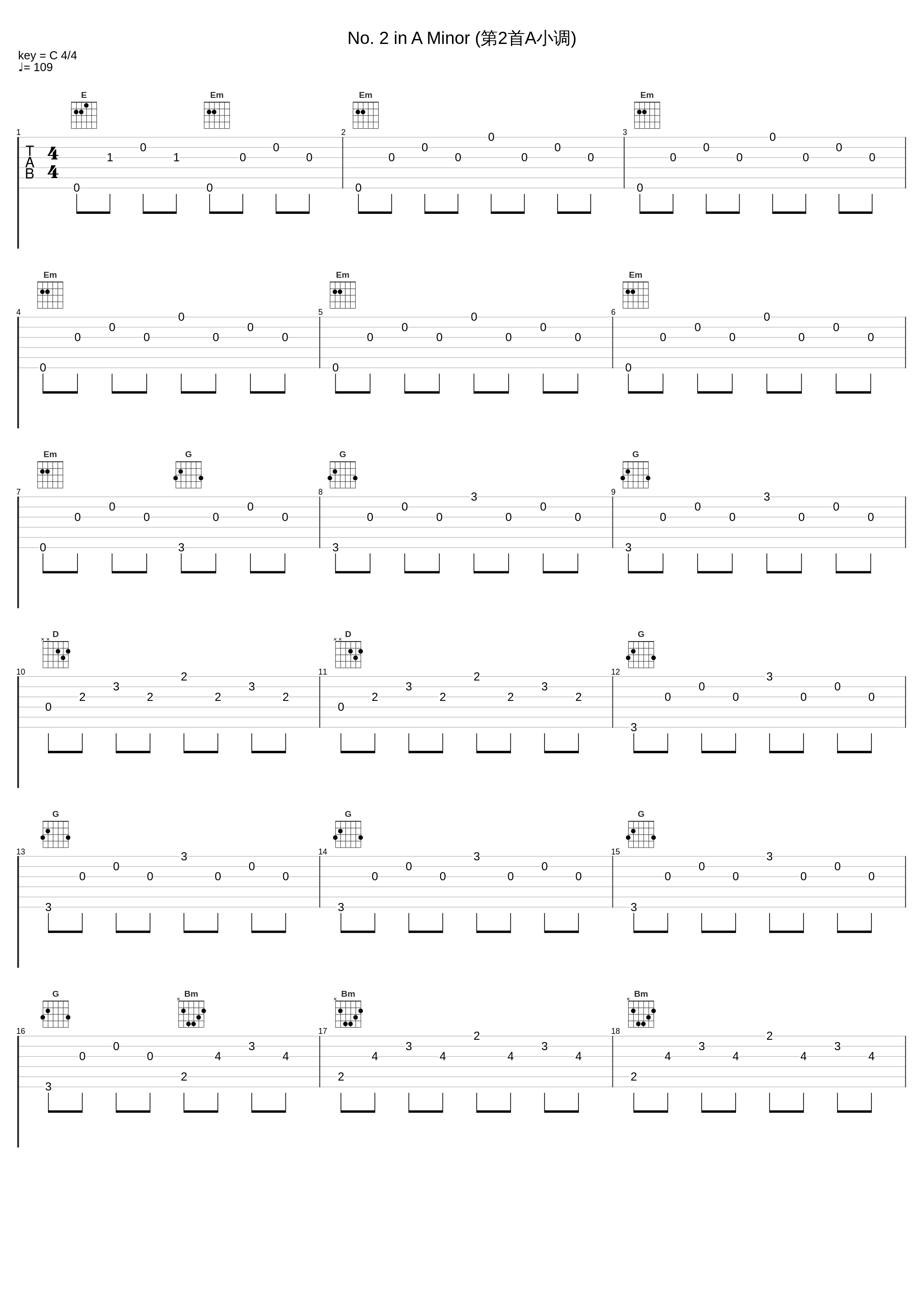 No. 2 in A Minor (第2首A小调)_李云迪_1