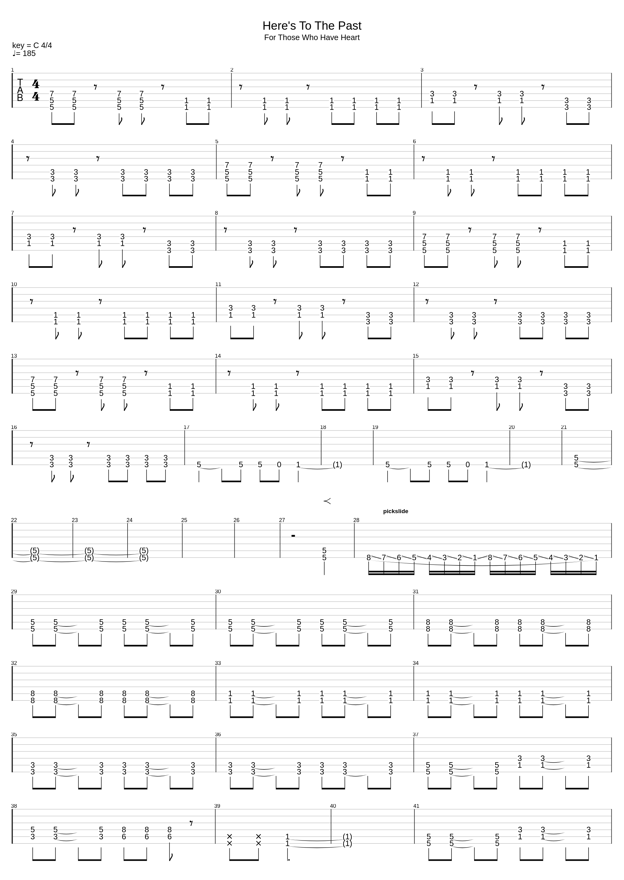 Here's To The Past_A Day To Remember_1