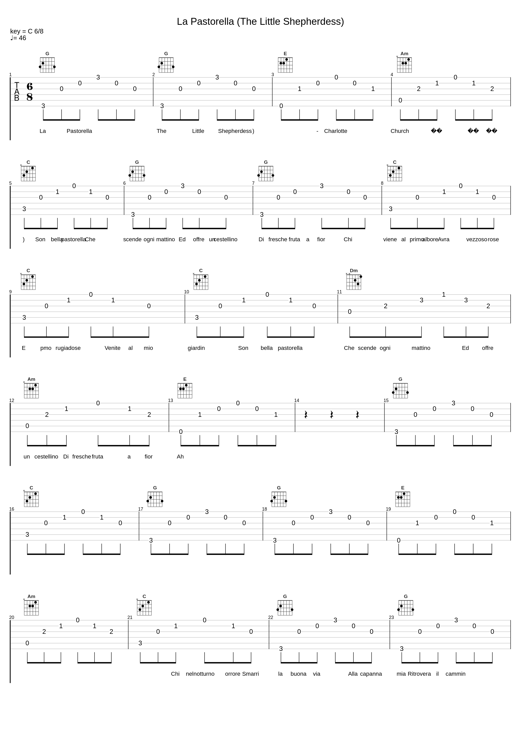 La Pastorella (The Little Shepherdess)_Charlotte Church_1