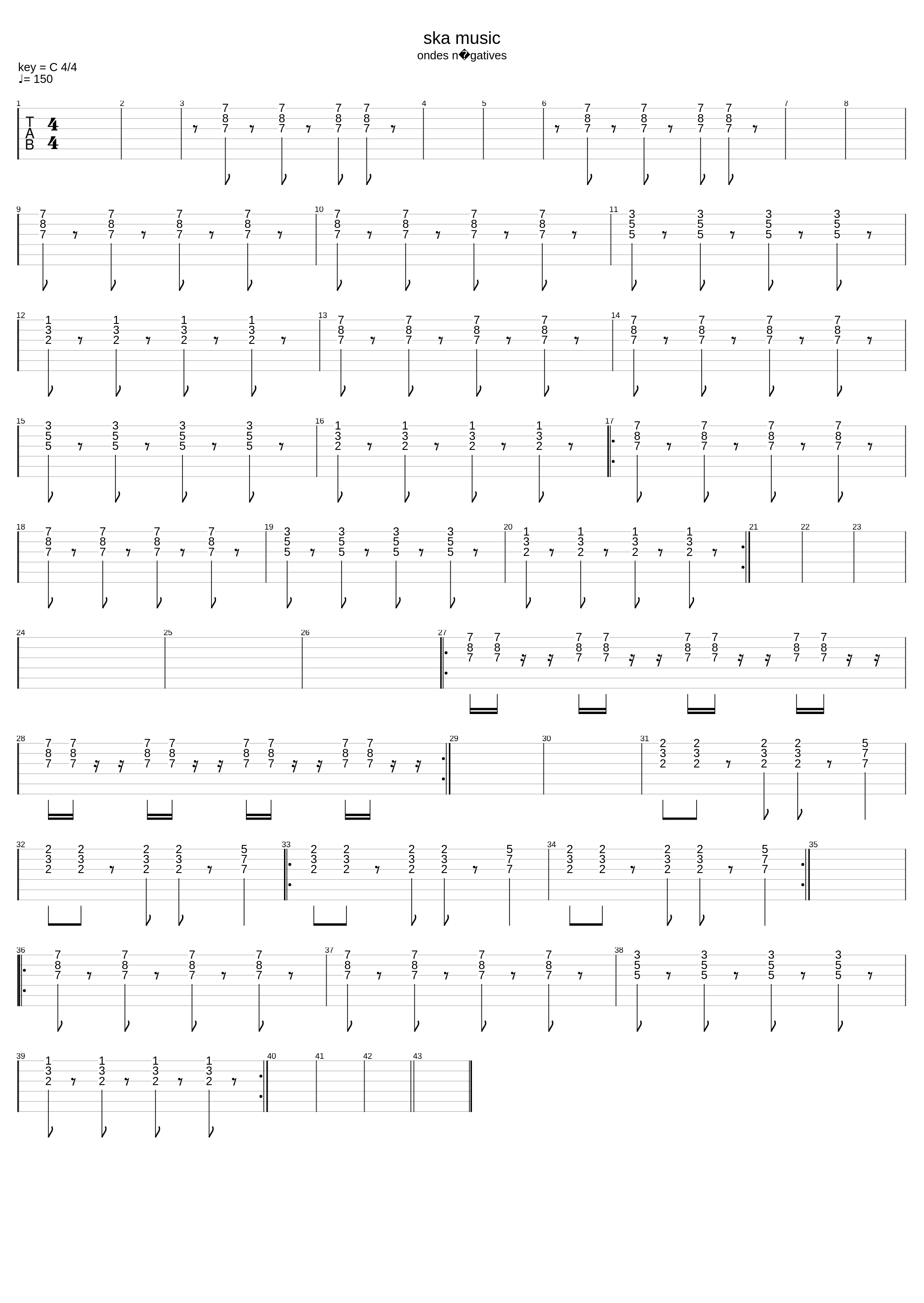 Ska Music_Les Ondes Negatives_1