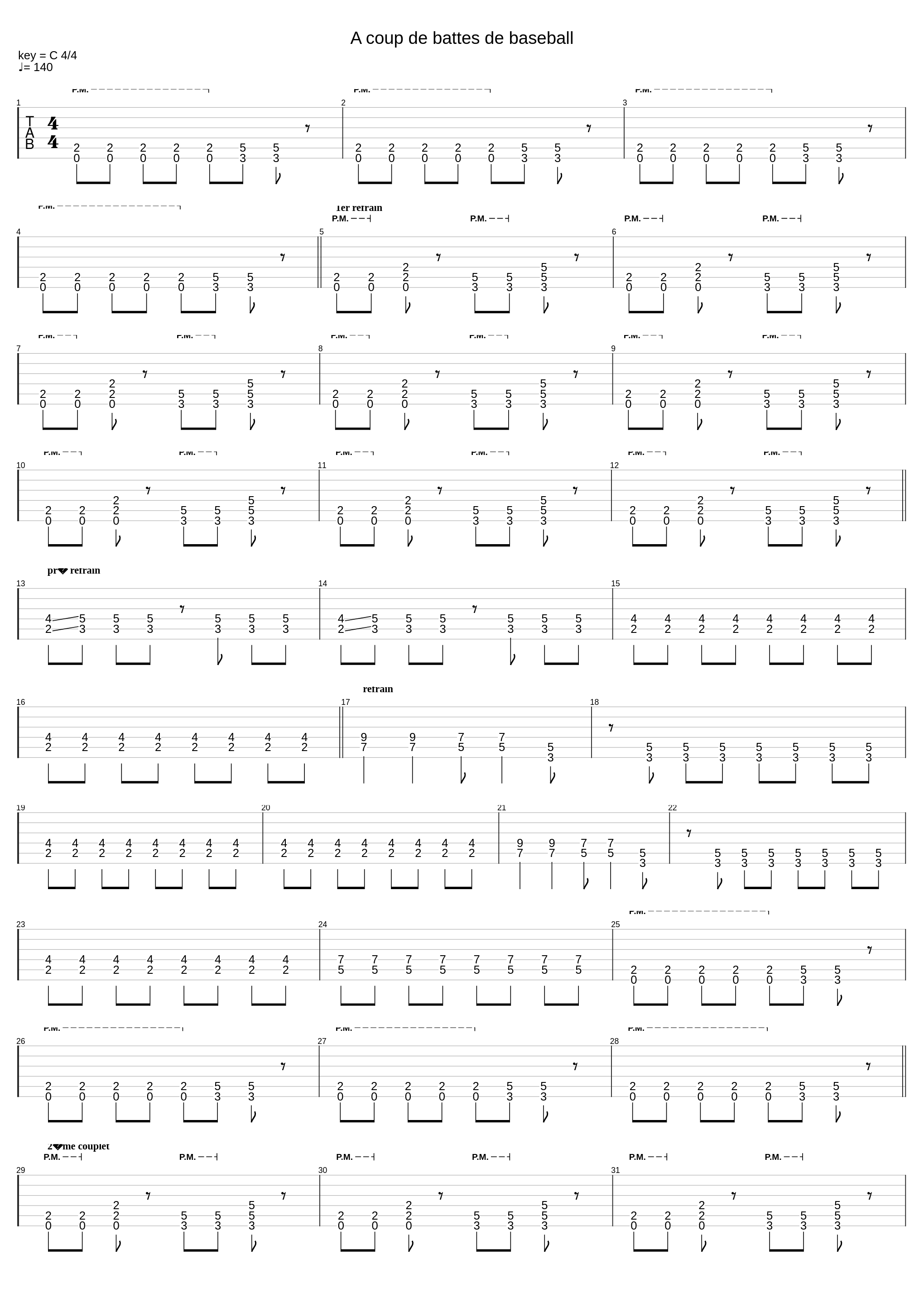 A coup de batte de baseball_Les Sheriff_1