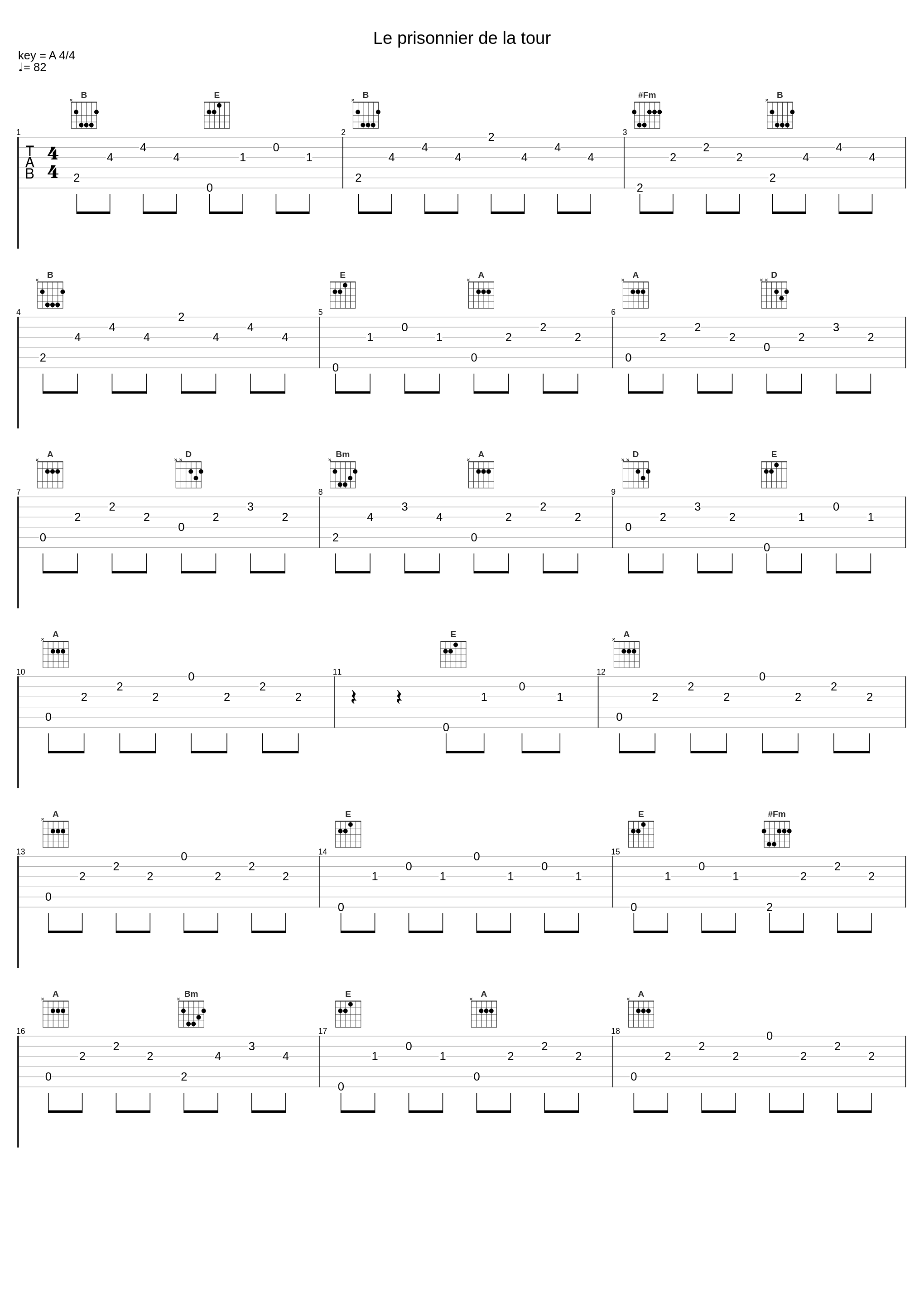 Le prisonnier de la tour_Les Compagnons De La Chanson_1