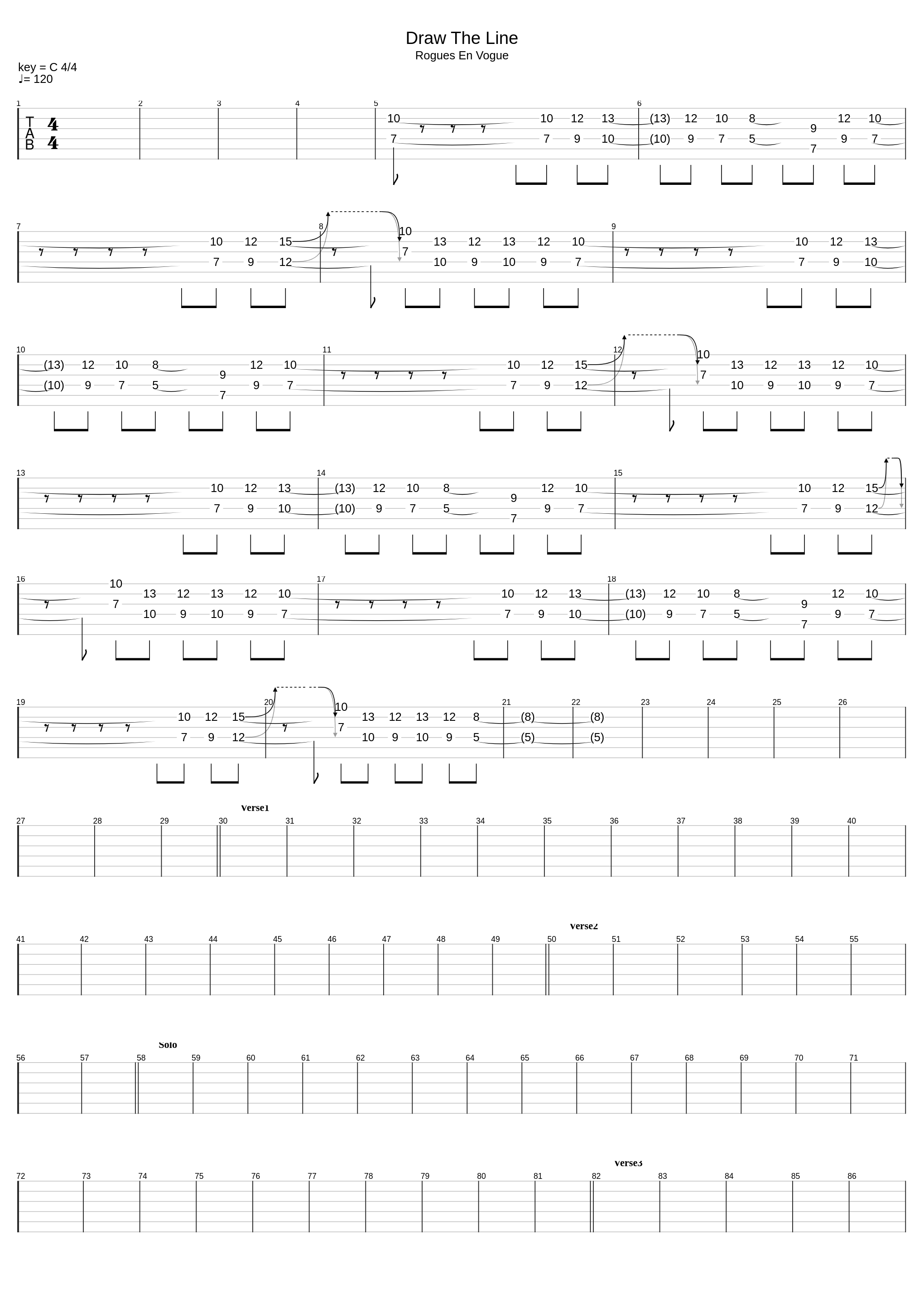 Draw The Line_Running Wild_1