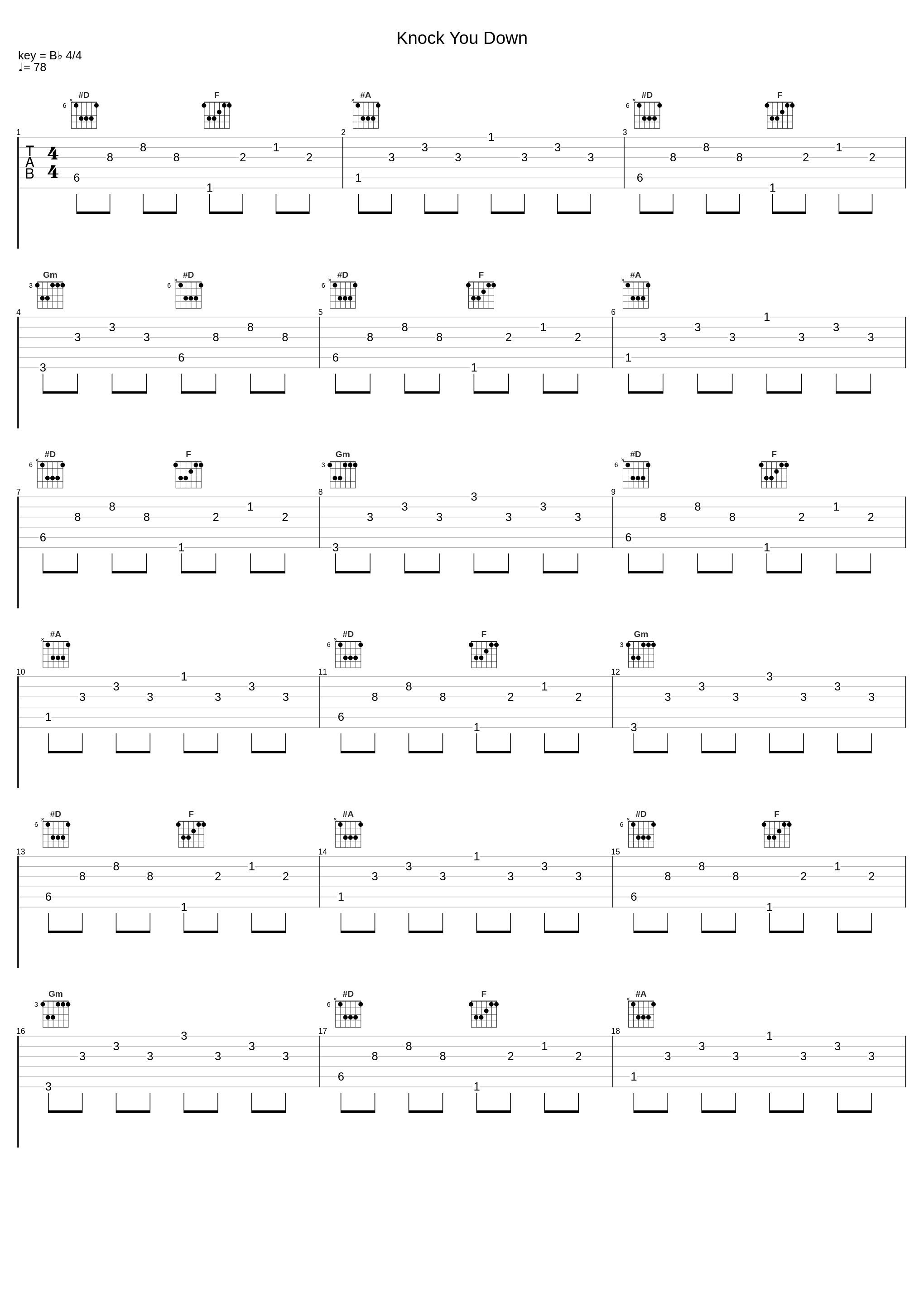 Knock You Down_Ameritz Audio Karaoke,Ne-Yo_1