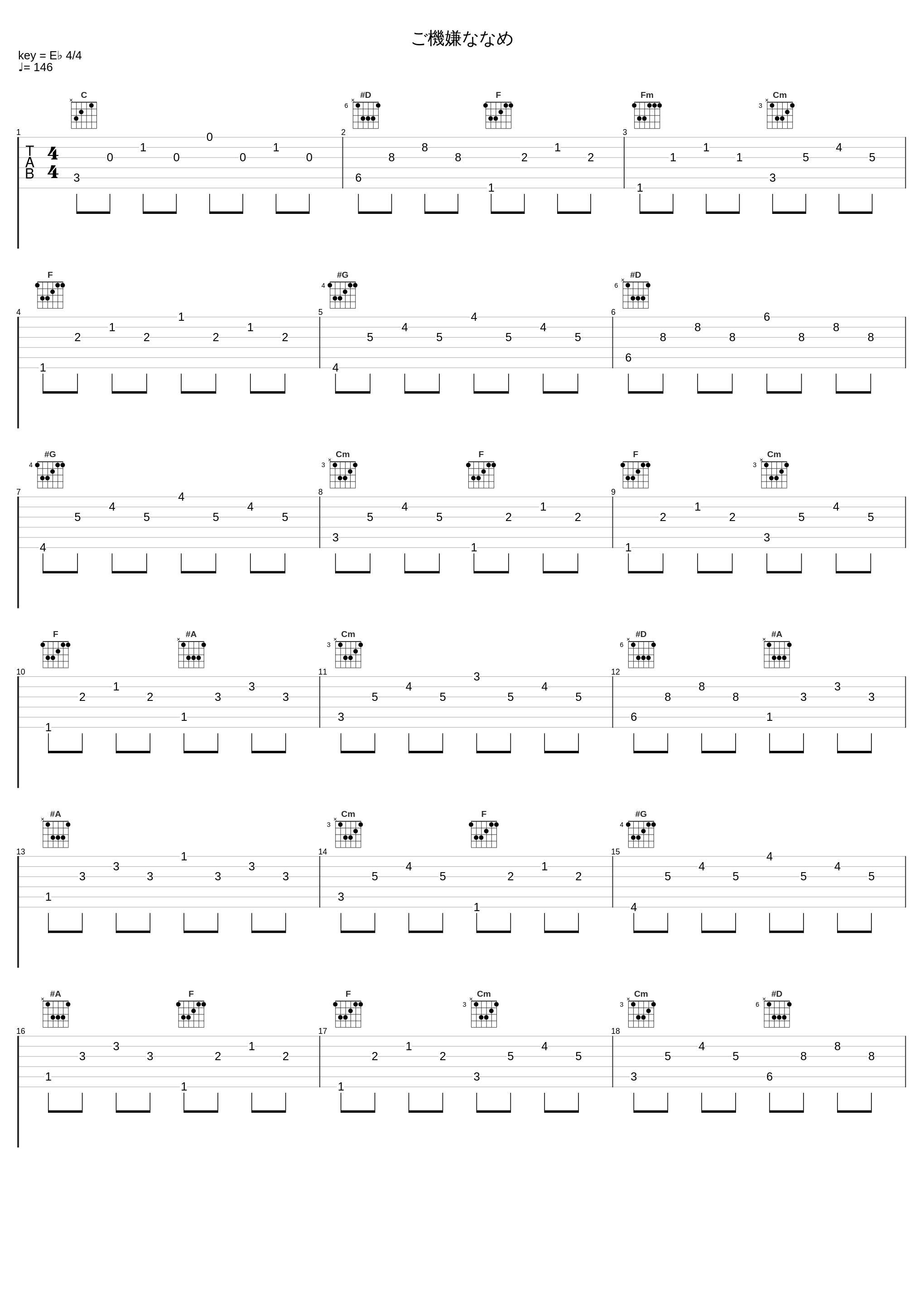 ご機嫌ななめ_椎名豪_1