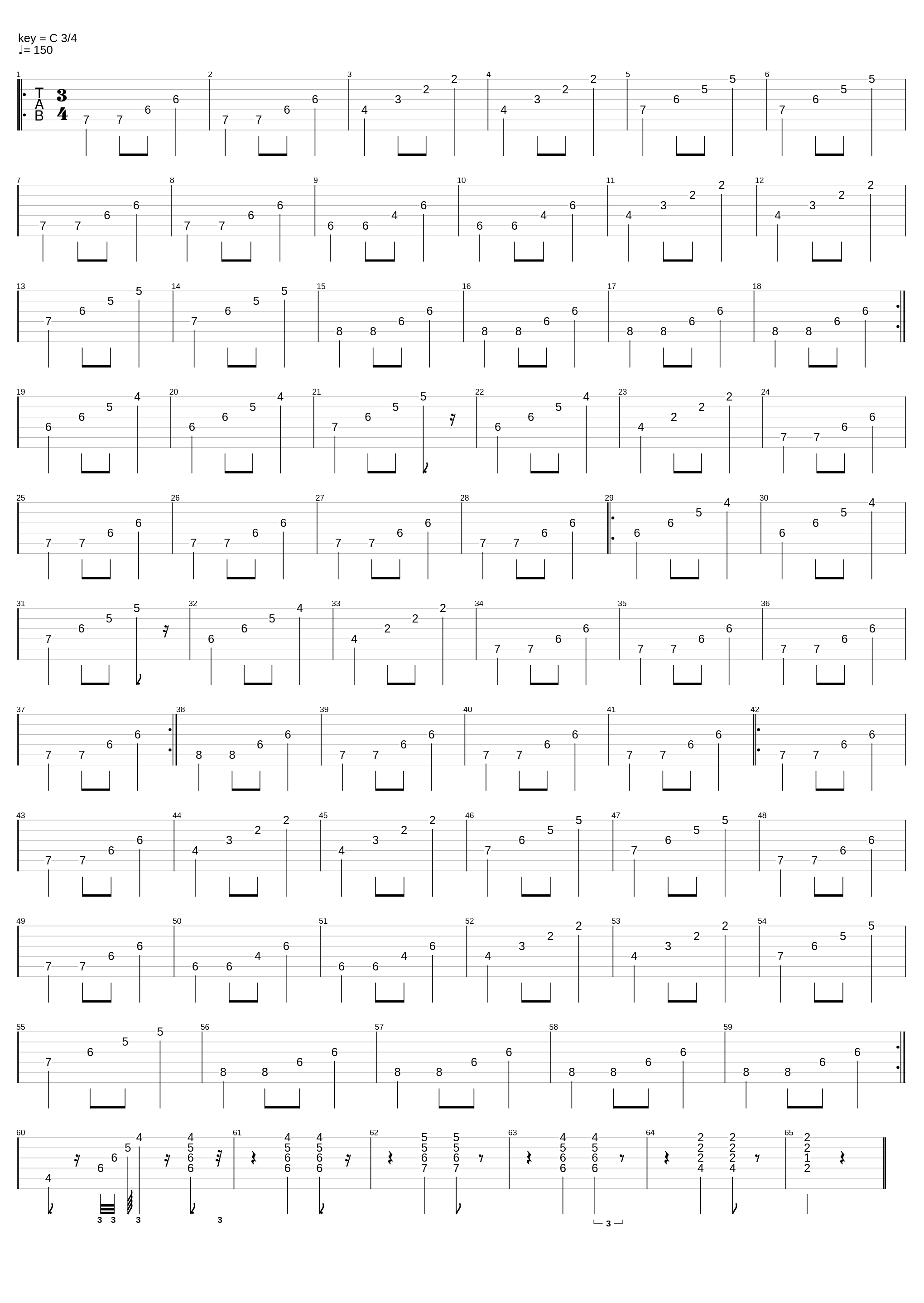 Suspirium( for guitar)_Thom Yorke_1