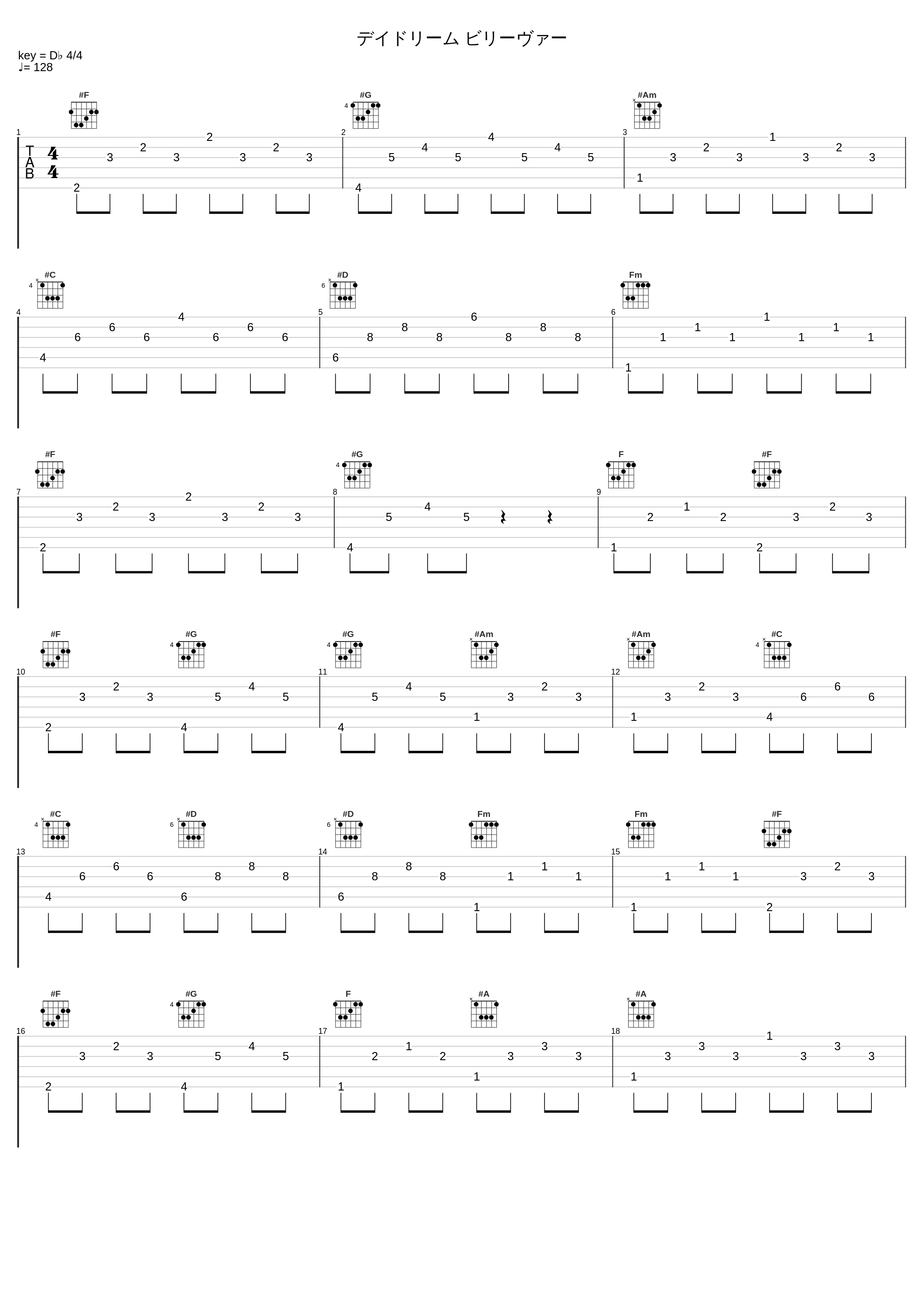 デイドリーム ビリーヴァー_FLOW,ORANGE RANGE_1