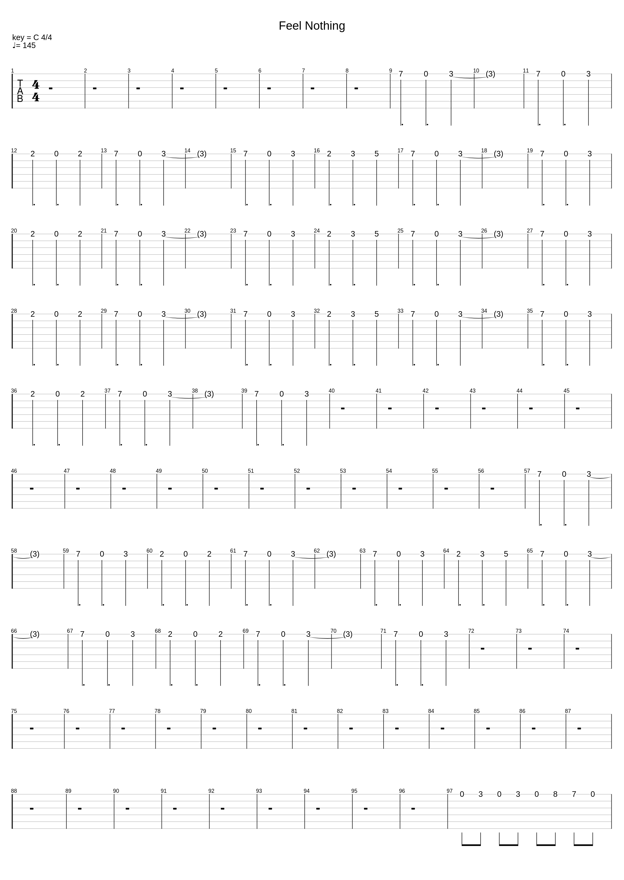 Feel Nothing_The Plot In You_1