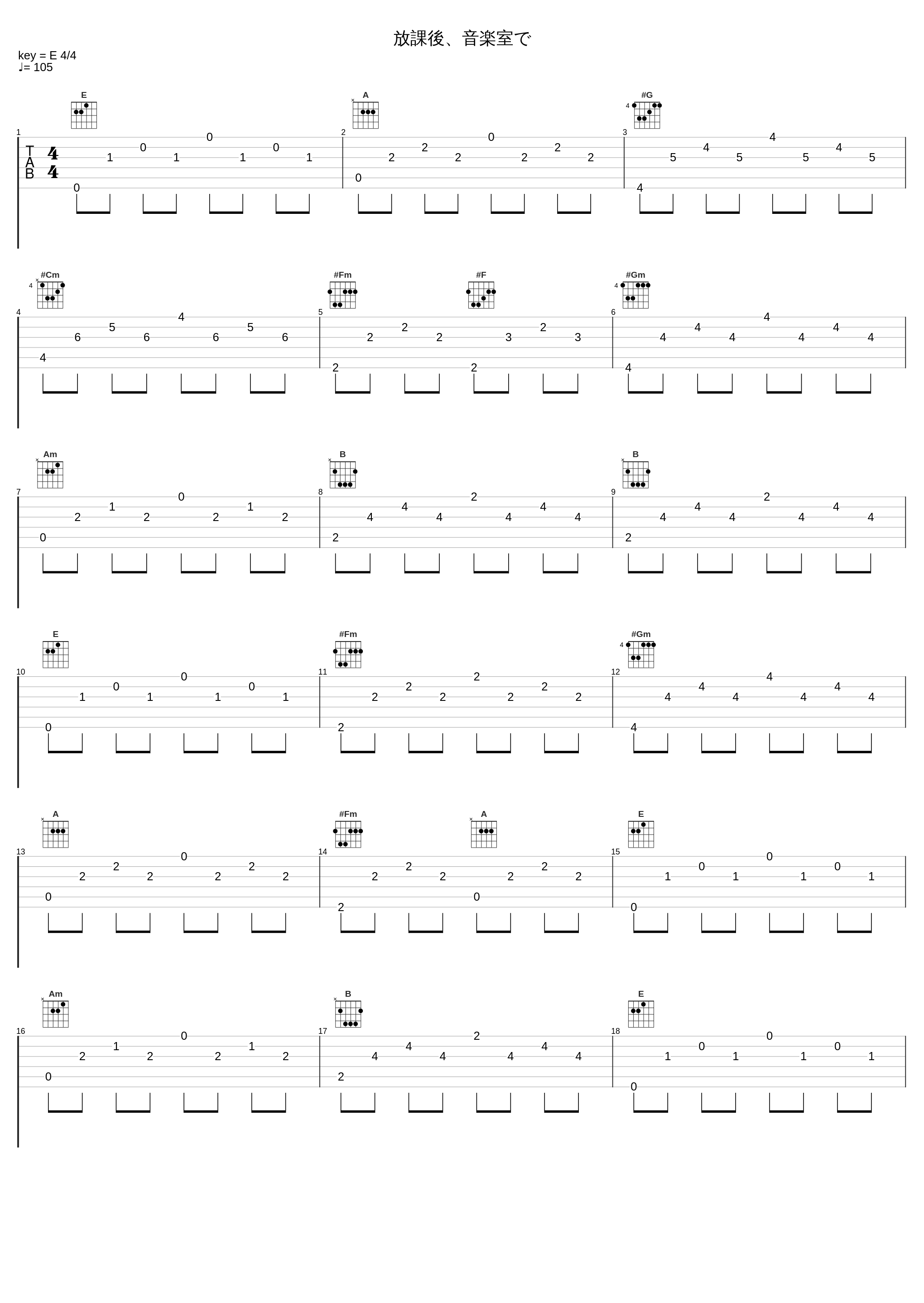 放課後、音楽室で_茅原实里_1