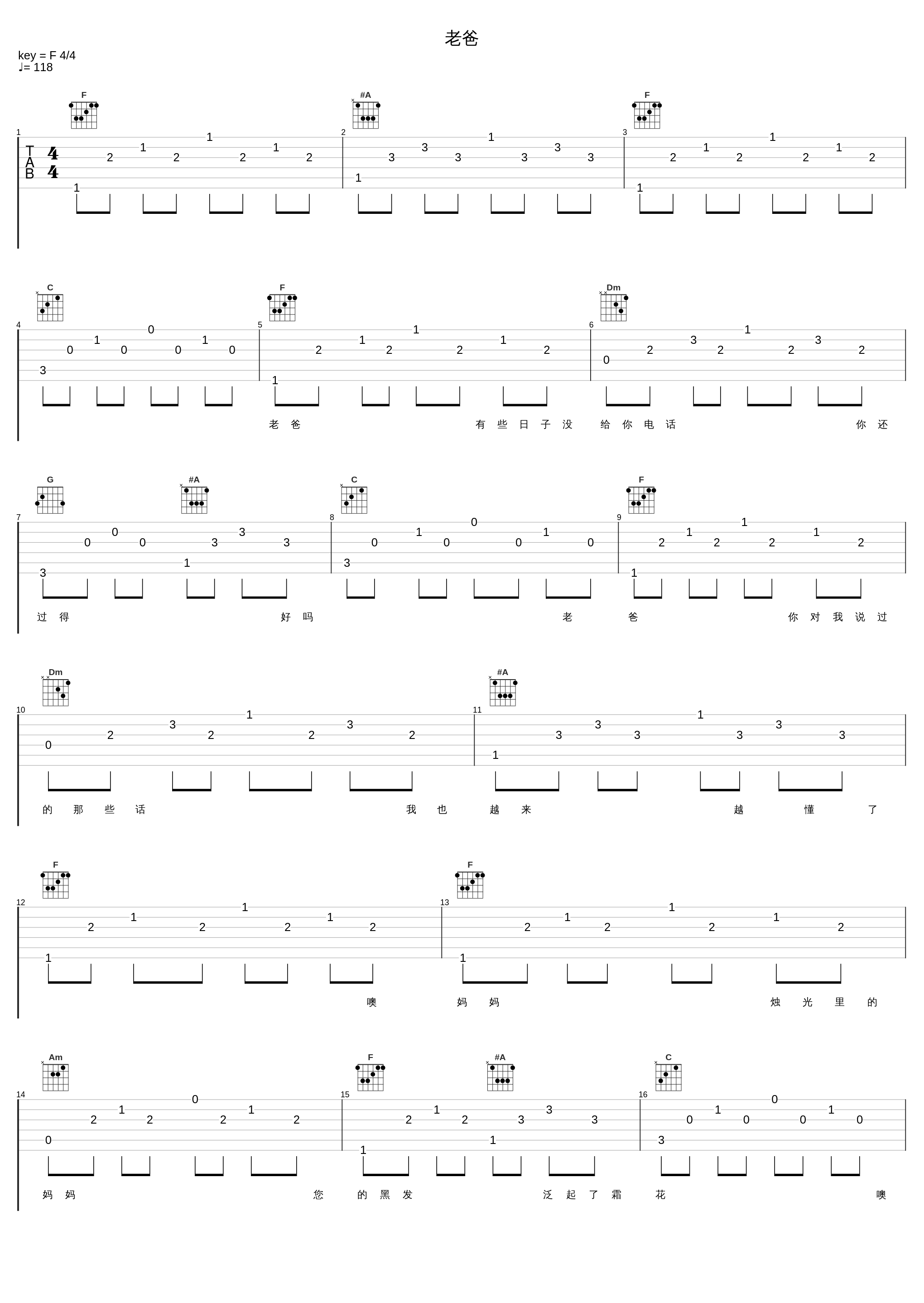 老爸_杨坤_1