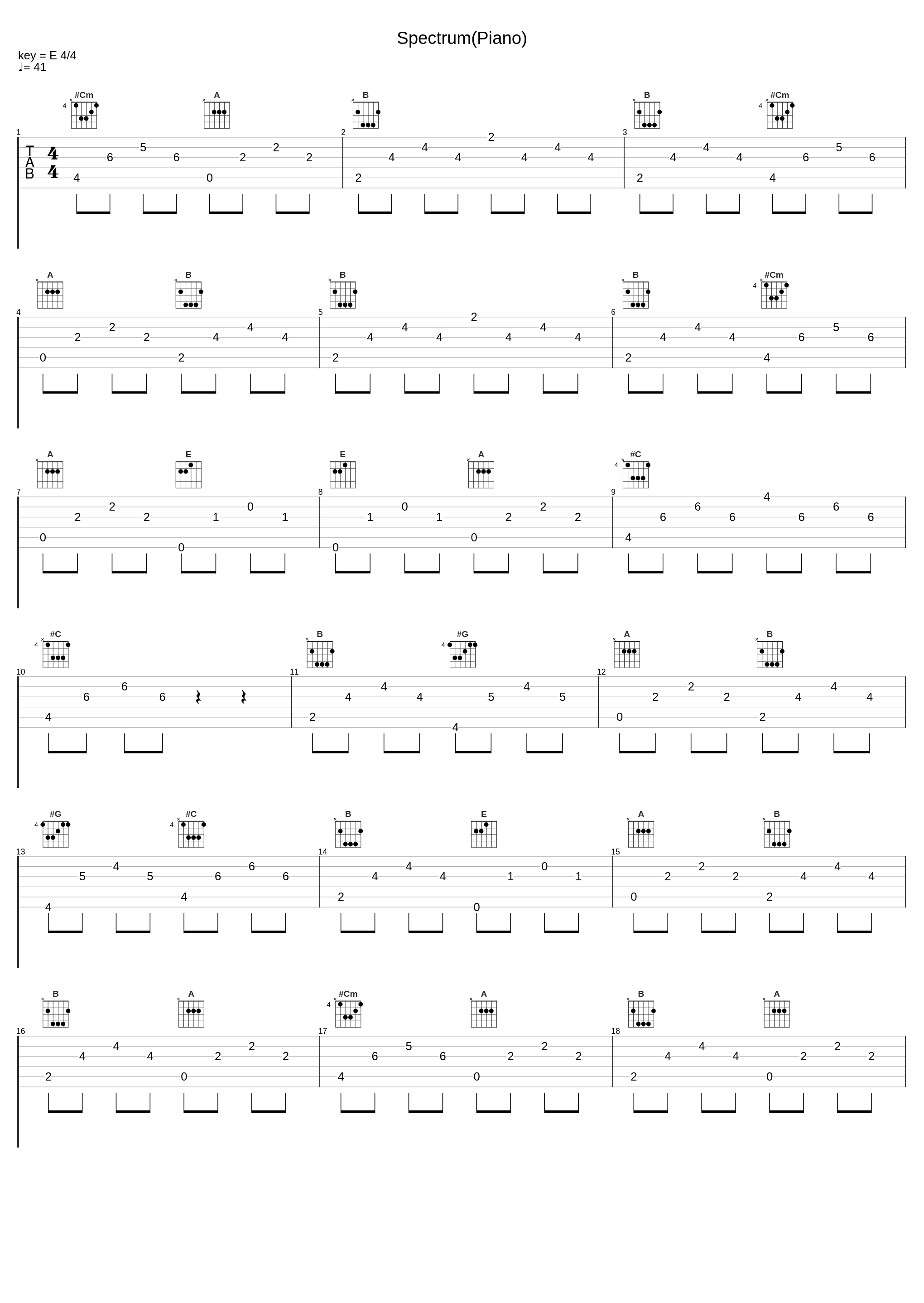 Spectrum(Piano)_Gavin Mikhail_1