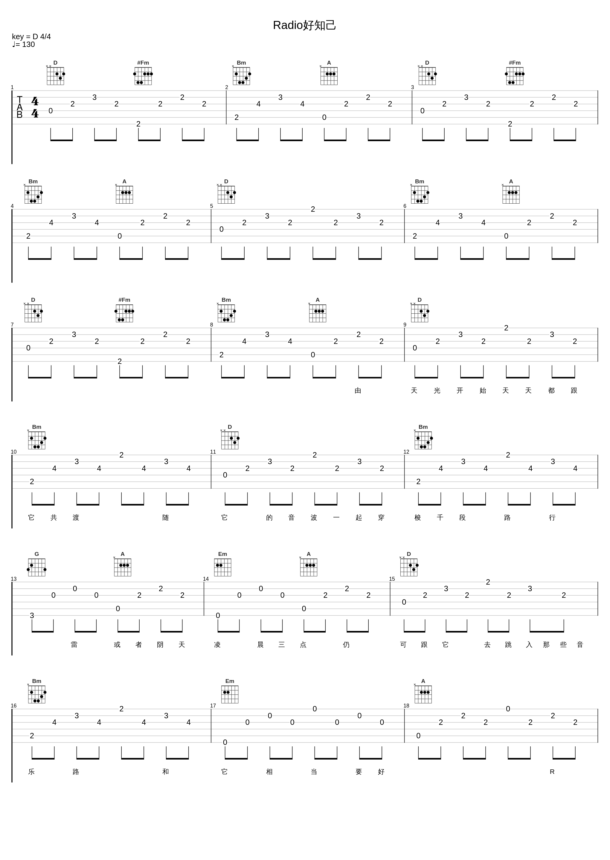 Radio好知己_许冠杰_1