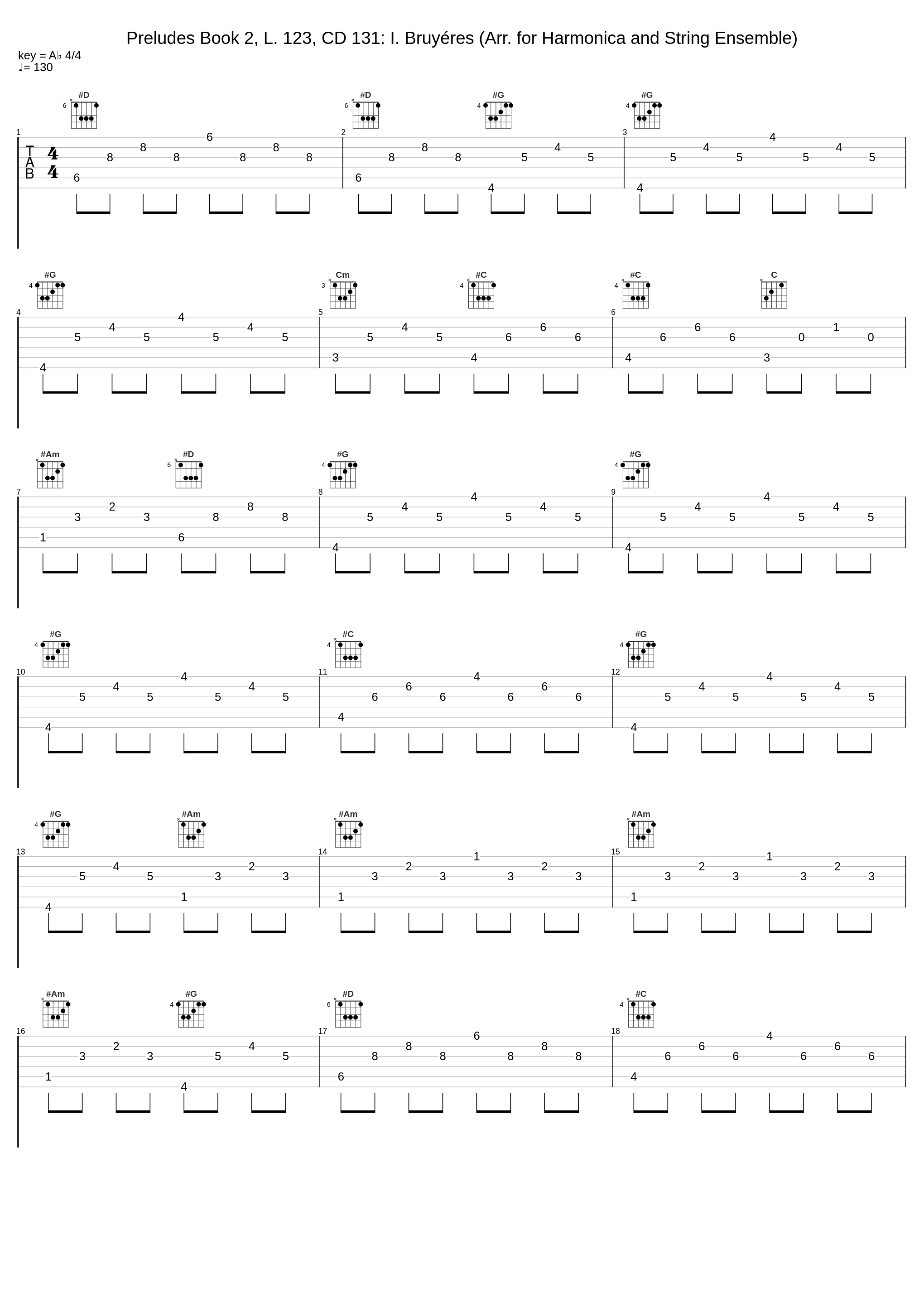 Preludes Book 2, L. 123, CD 131: I. Bruyéres (Arr. for Harmonica and String Ensemble)_Tommy Reilly,Academy of St. Martin in the Fields Chamber Ensemble_1