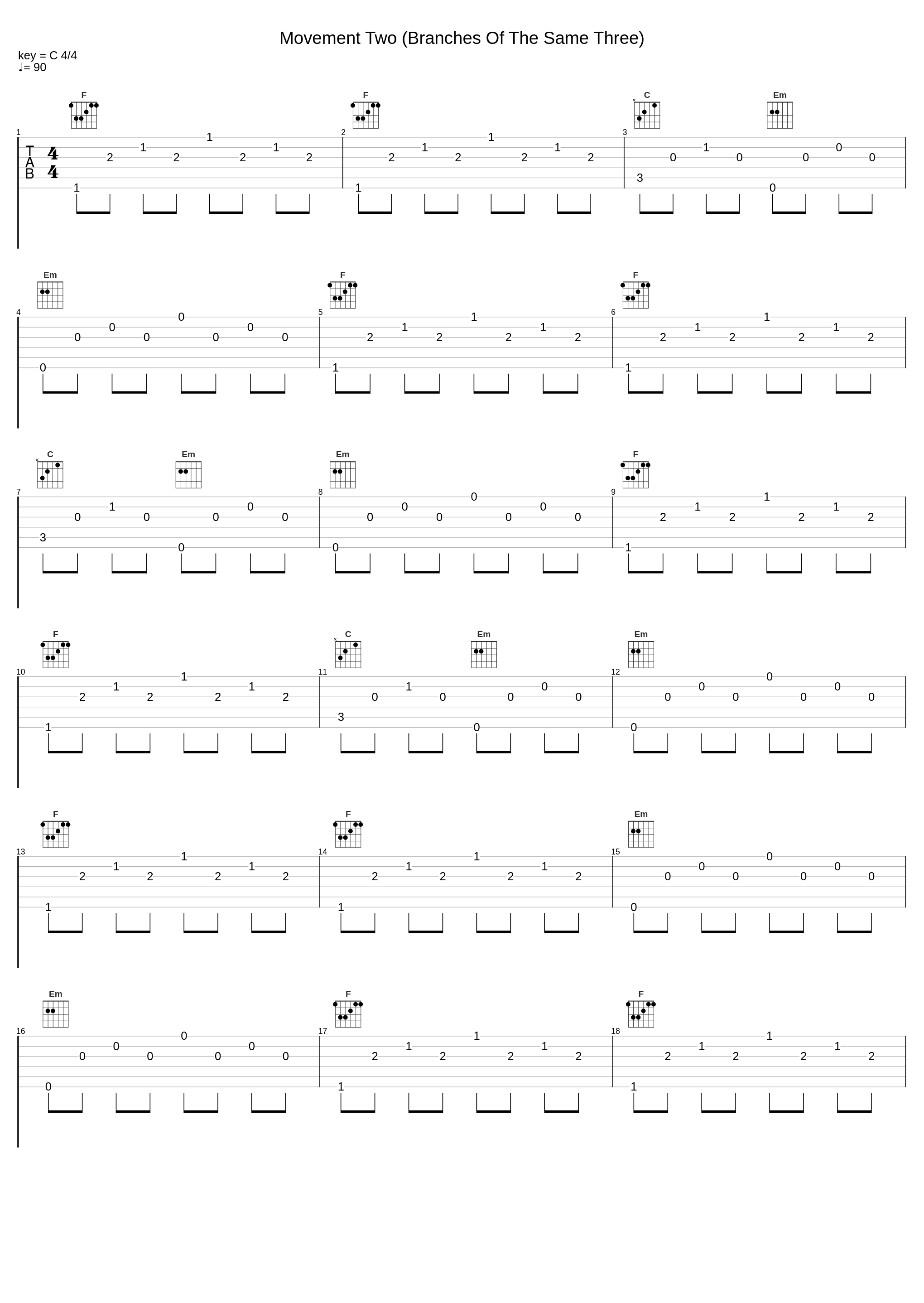 Movement Two (Branches Of The Same Three)_The Line,Feel Bad Movie Club_1