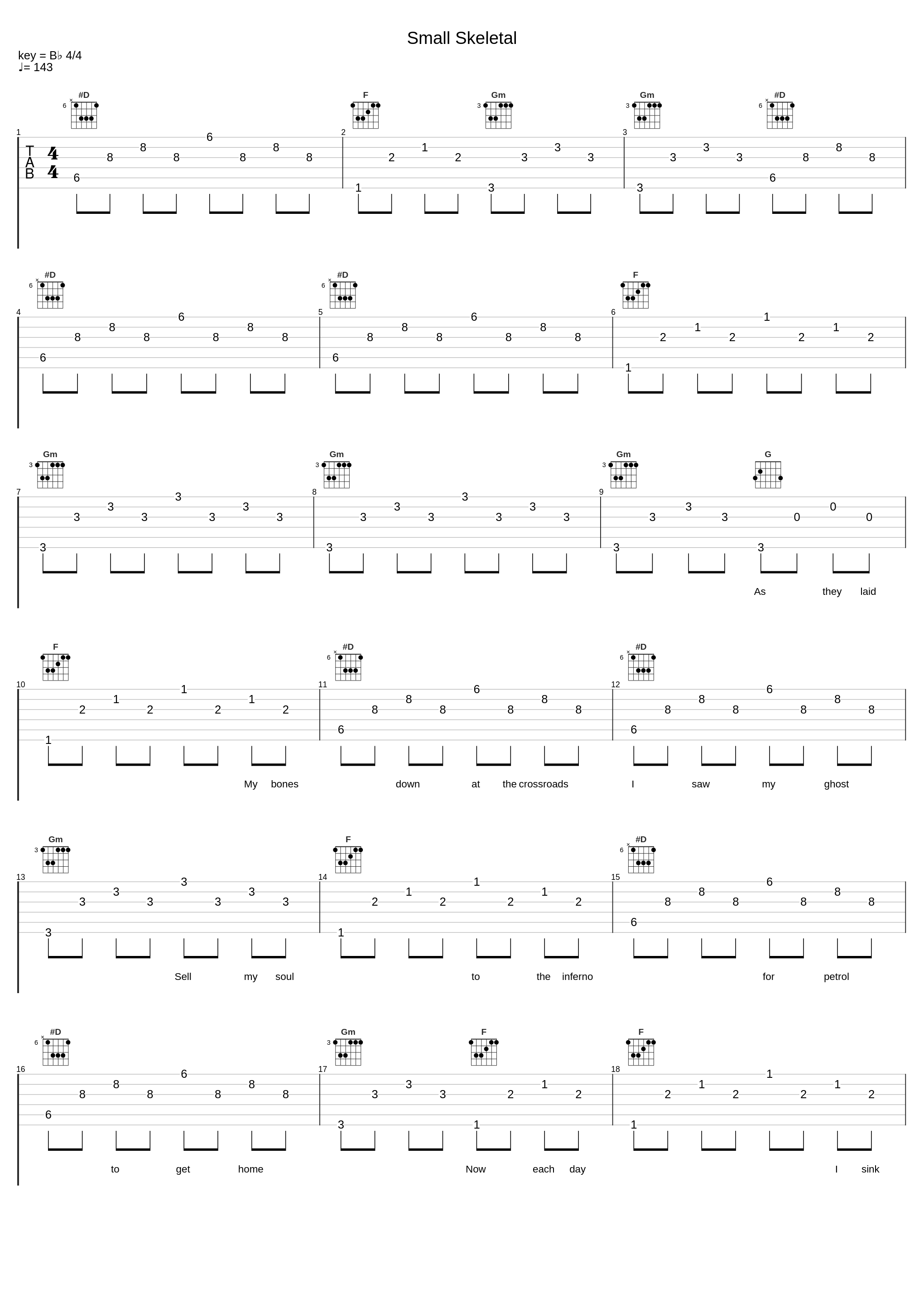 Small Skeletal_Crime In Stereo_1