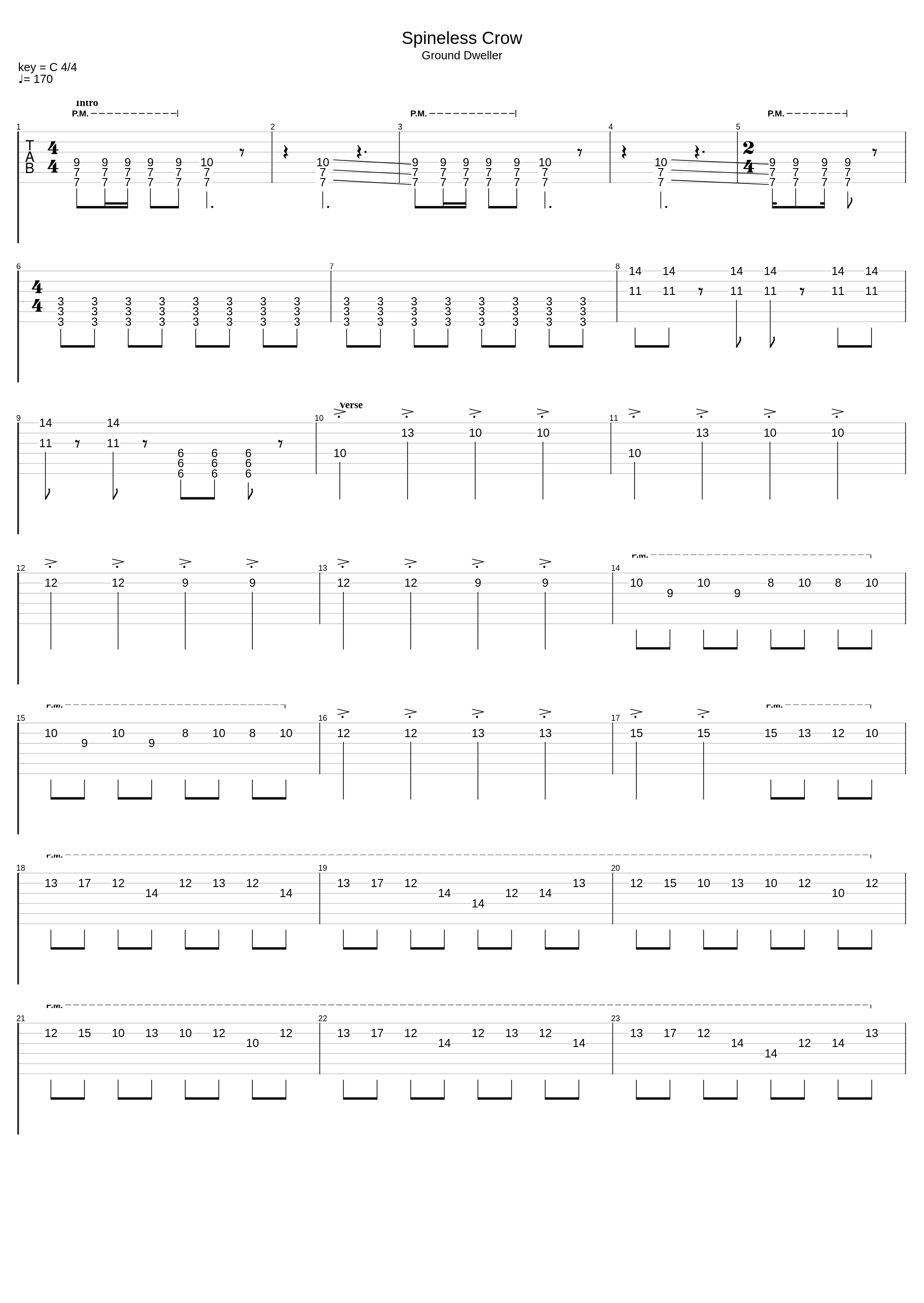 Spineless Crow_Hands Like Houses_1