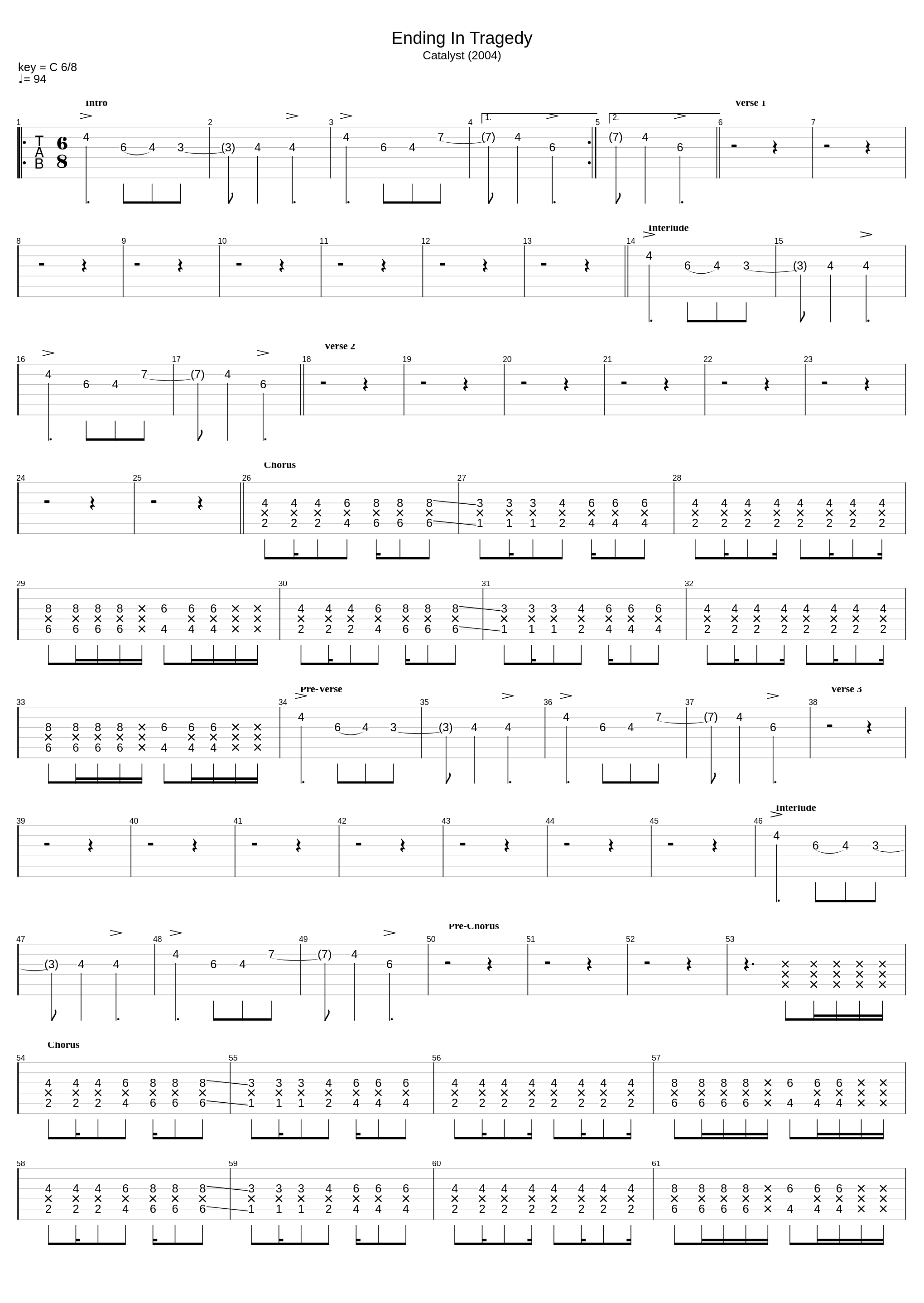 Ending In Tragedy_New Found Glory_1