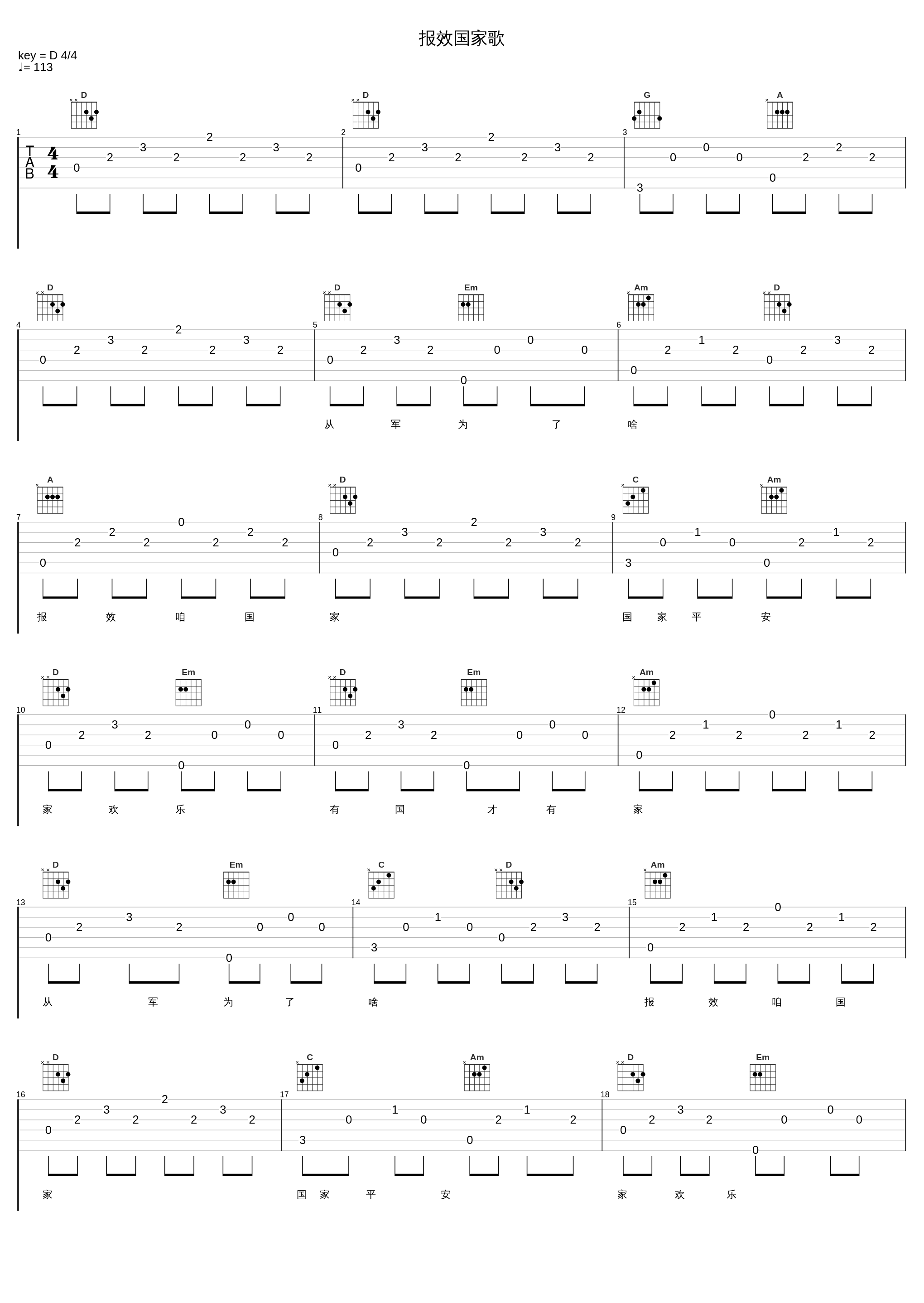 报效国家歌_陈思思_1