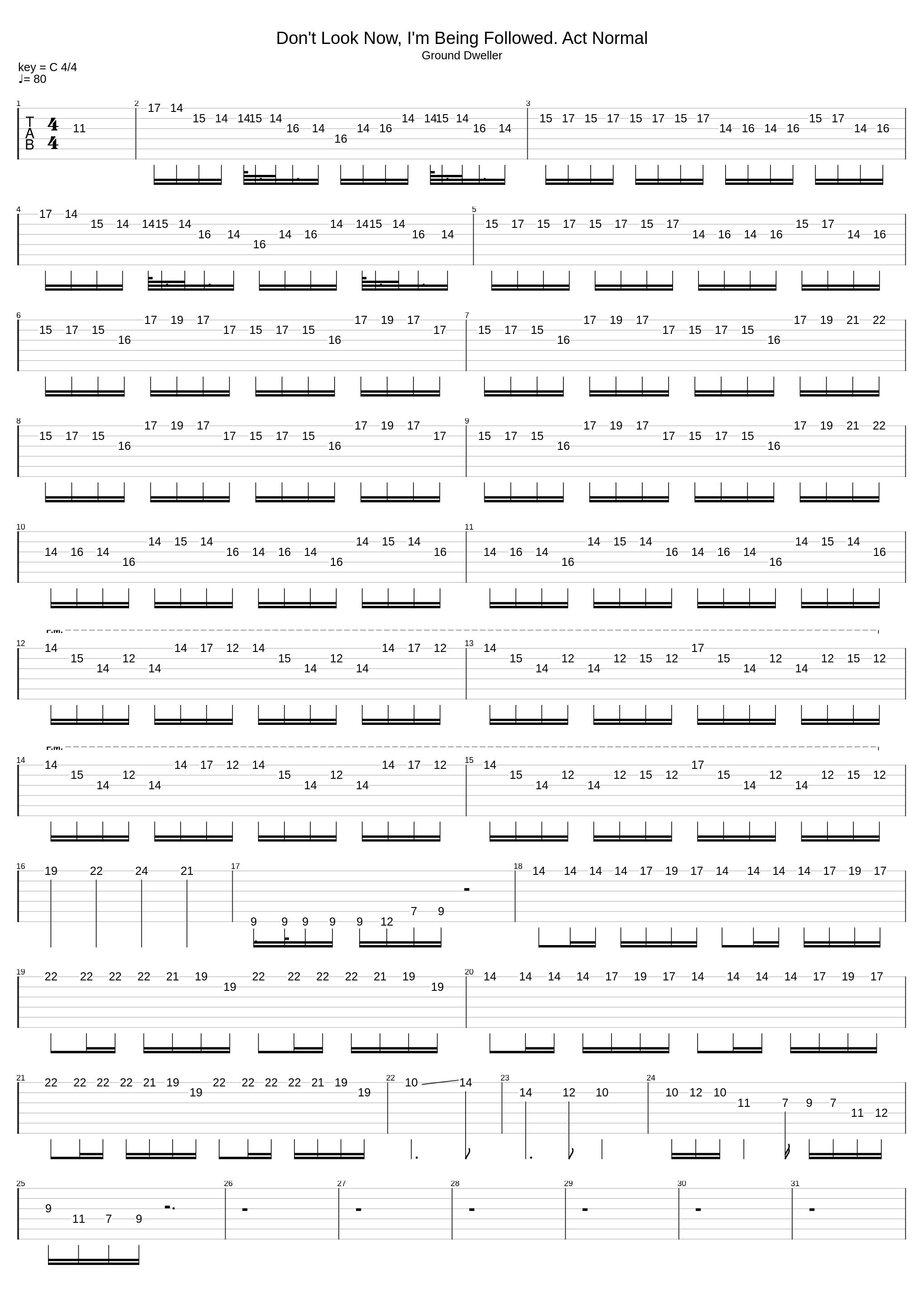 Don't Look Now I'm Being Followed Act Normal_Hands Like Houses_1