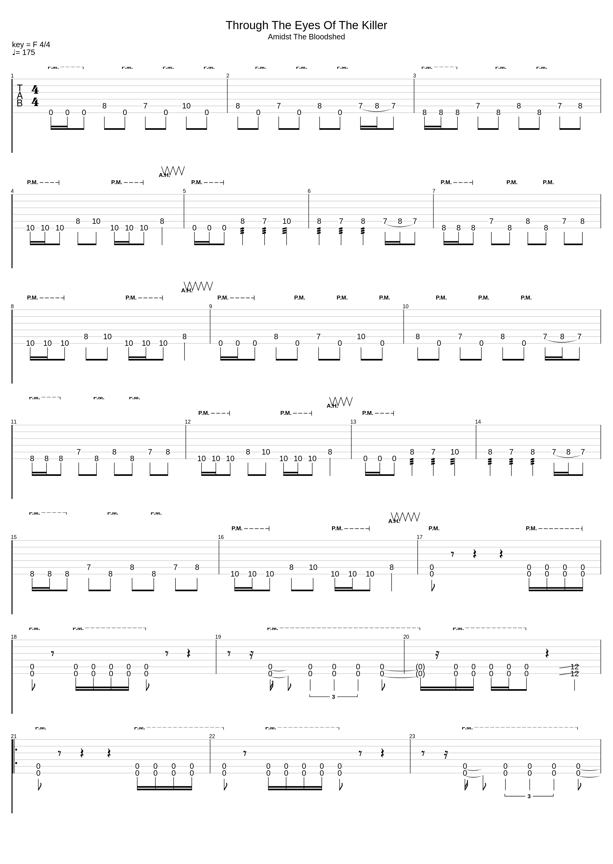 Through The Eyes Of The Killer_I Declare War_1