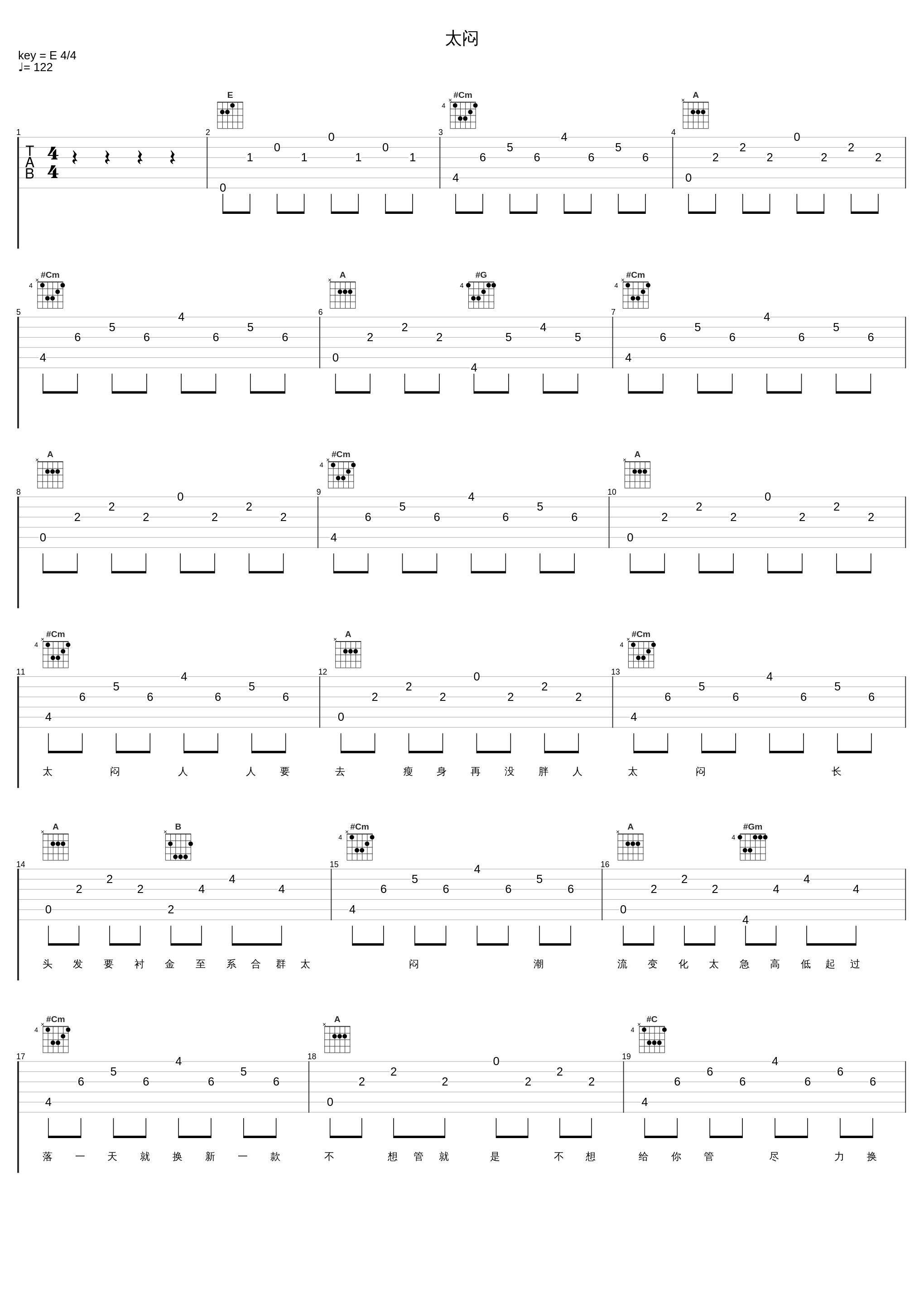 太闷_陈慧琳_1