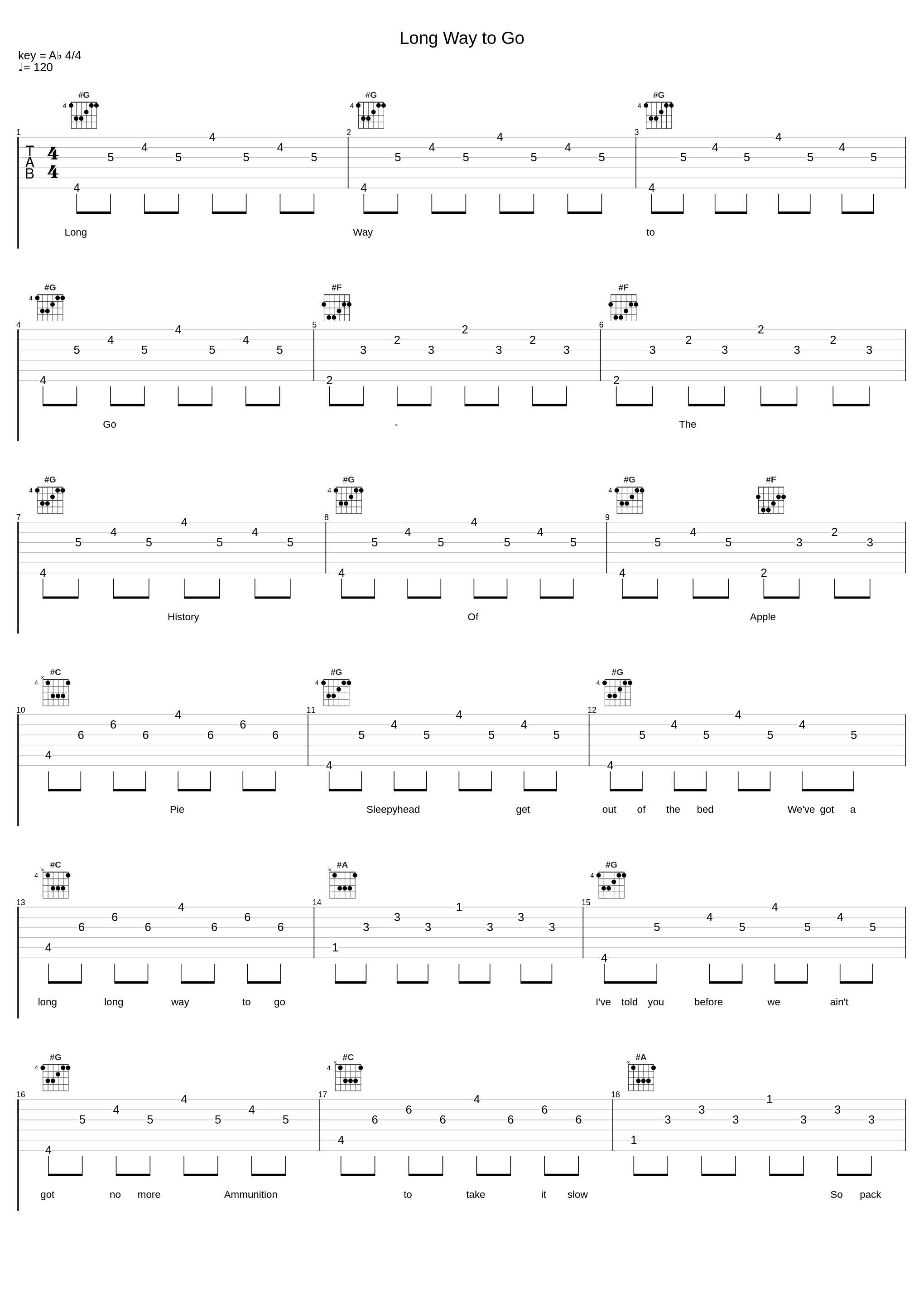 Long Way to Go_The History Of Apple Pie_1