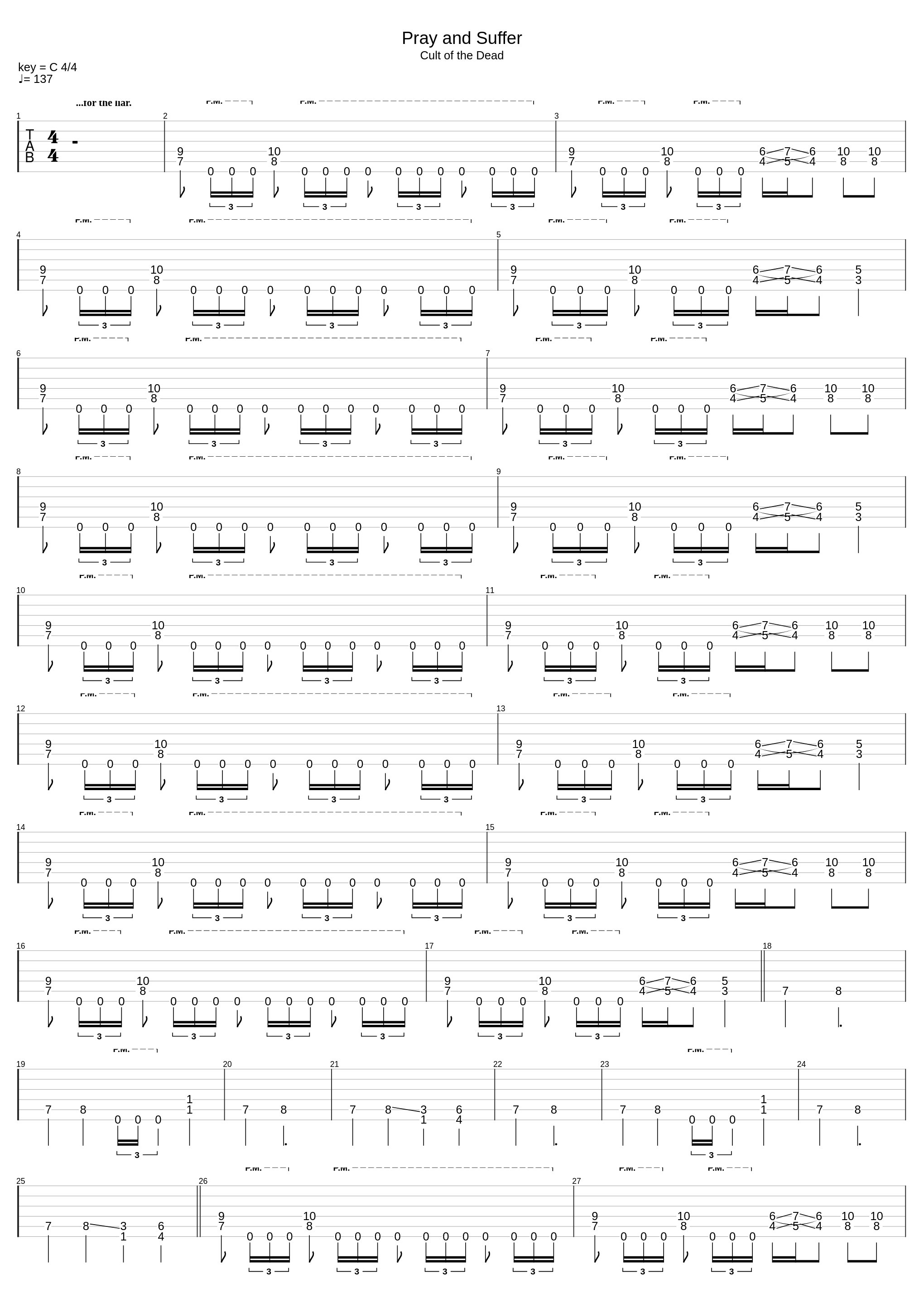 Pray And Suffer_Legion Of The Damned_1