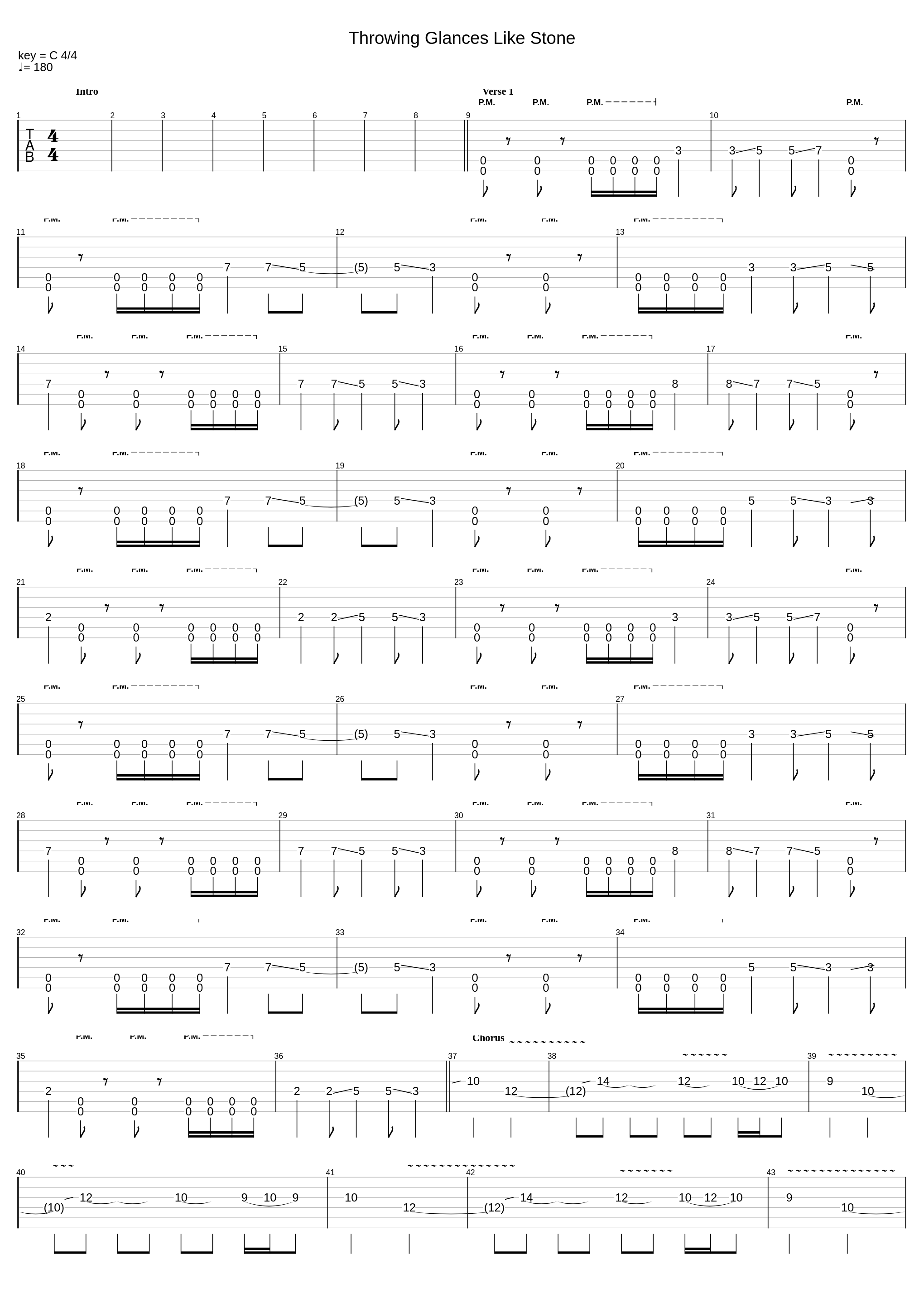 Throwing Glances Like Stone_According To The Symphony_1