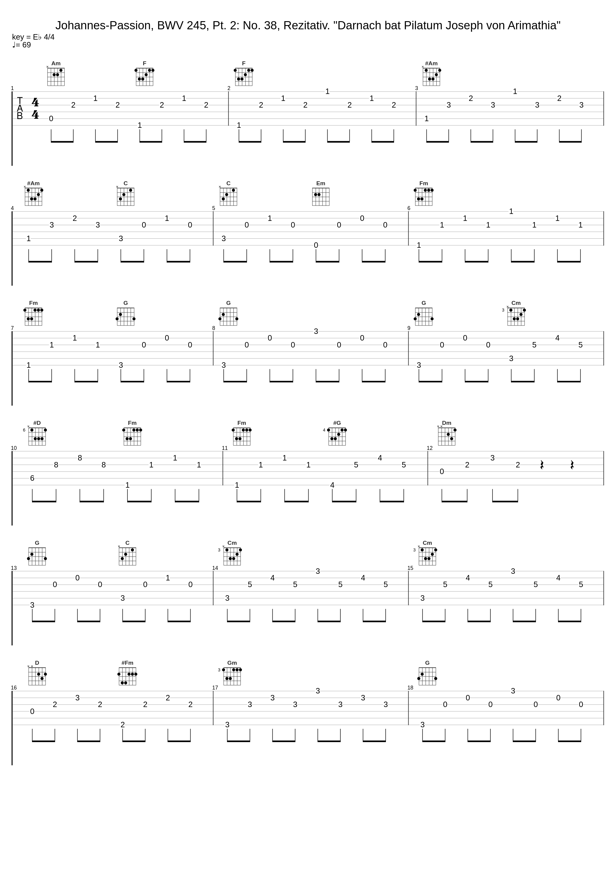 Johannes-Passion, BWV 245, Pt. 2: No. 38, Rezitativ. "Darnach bat Pilatum Joseph von Arimathia"_Theo Altmeyer,Franz Crass,Kurt Moll,Helmut Kühnle,Susanne Dürr,Martin Hermann,Elly Ameling,Brigitte Fassbaender,Kurt Equiluz,Siegmund Nimsgern,Hartmut Strebel,Michel Piguet,Hans-Ludwig Hauck,Heinz Jopen,Helga Thoene,Heinrich Haferland,Micha_1