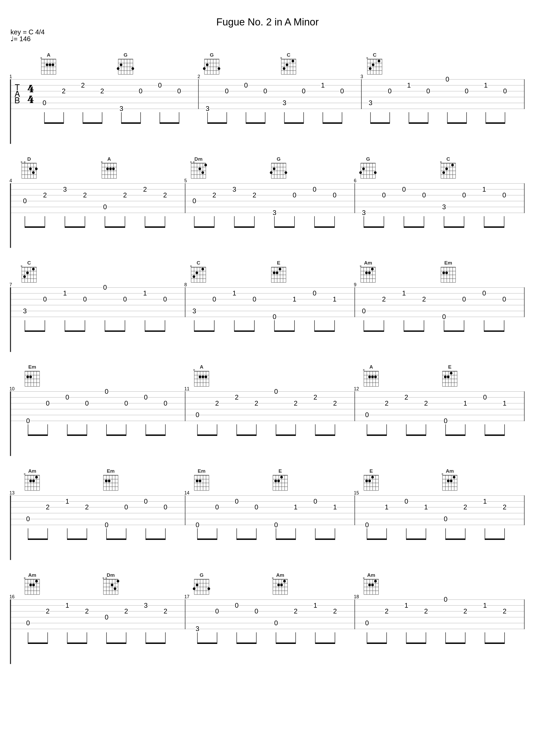 Fugue No. 2 in A Minor_Asya Selyutina_1