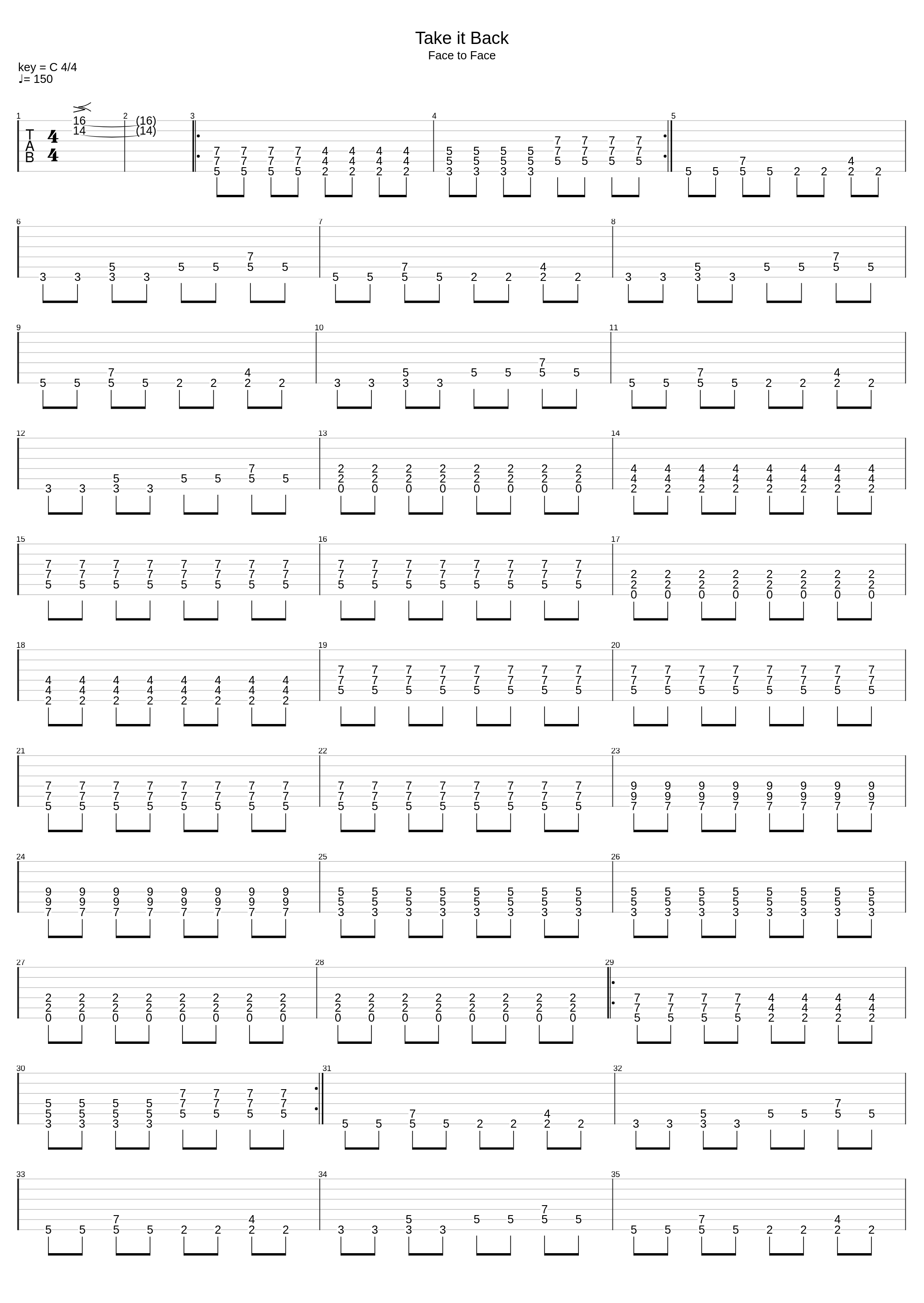 Take It Back_Face to Face_1