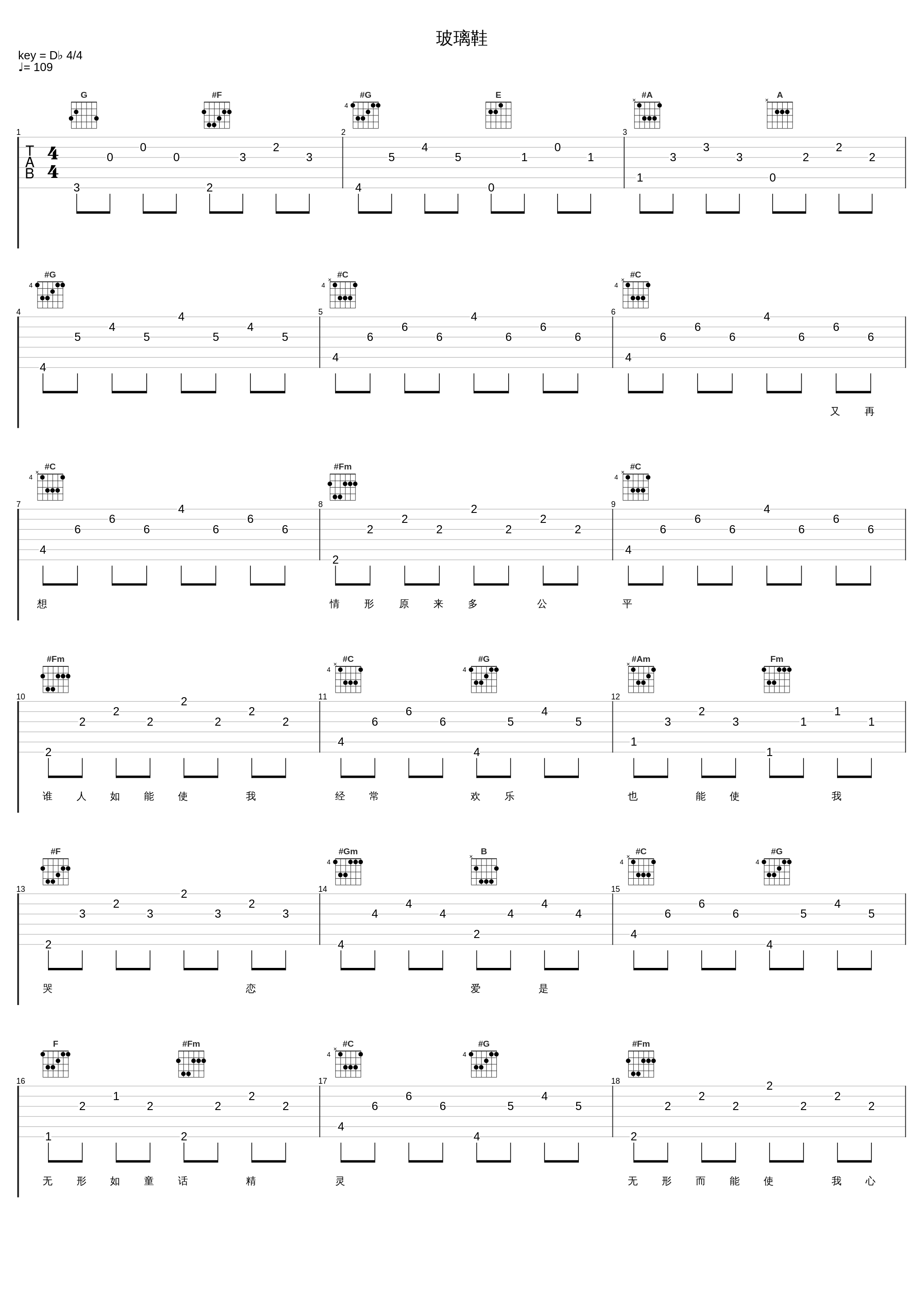 玻璃鞋_郑秀文_1