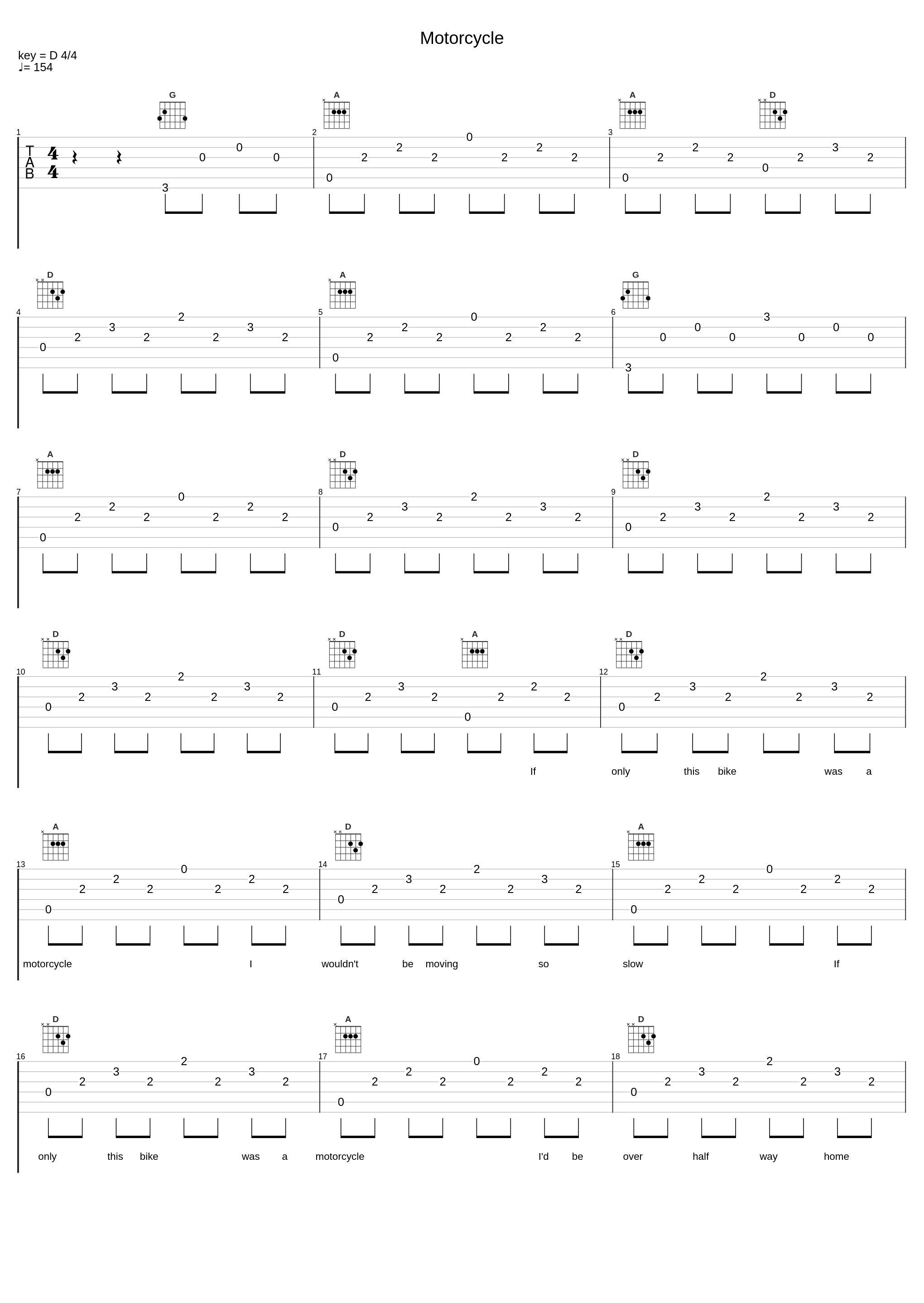 Motorcycle_The Rumble Strips_1