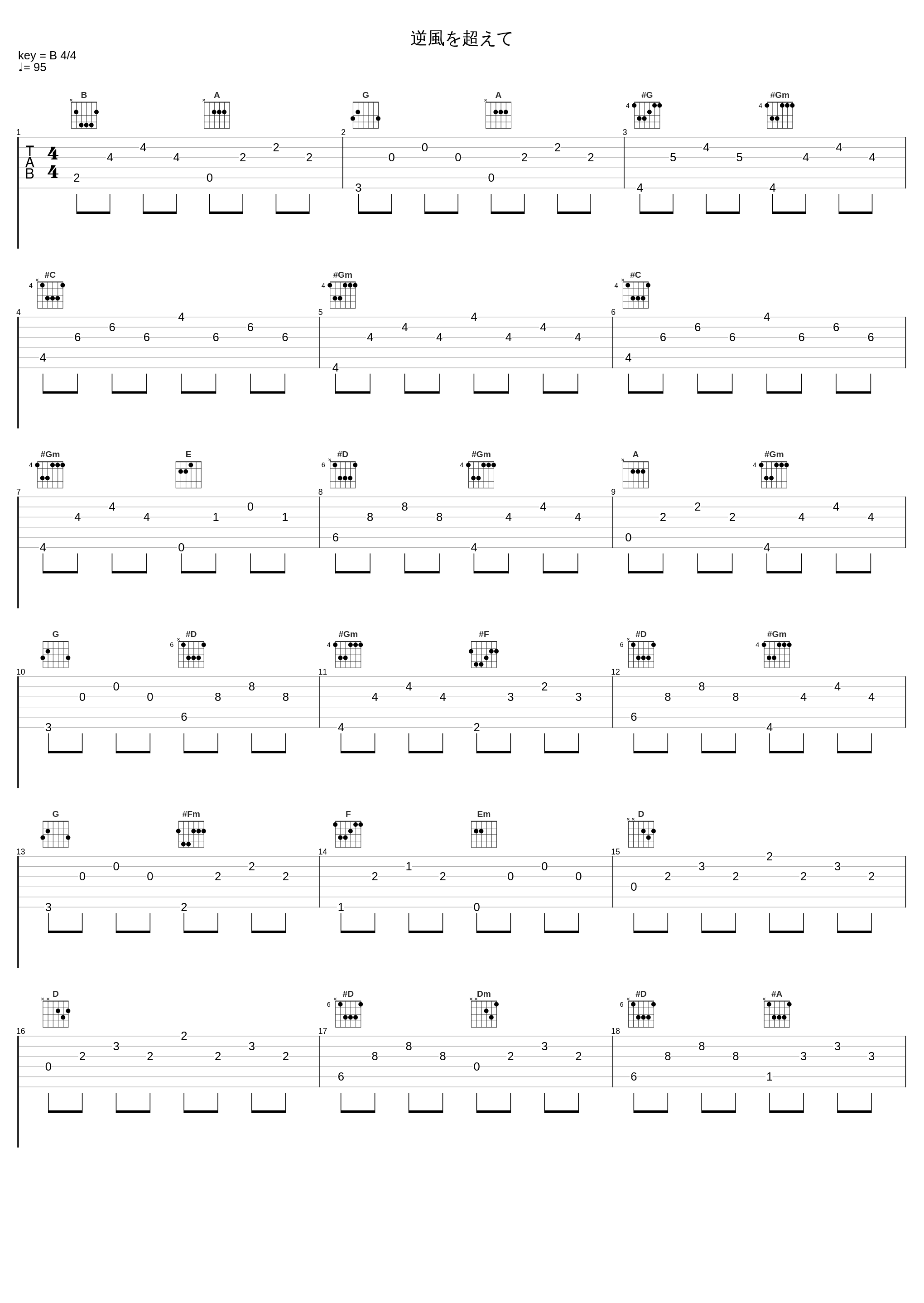 逆風を超えて_Elements Garden_1