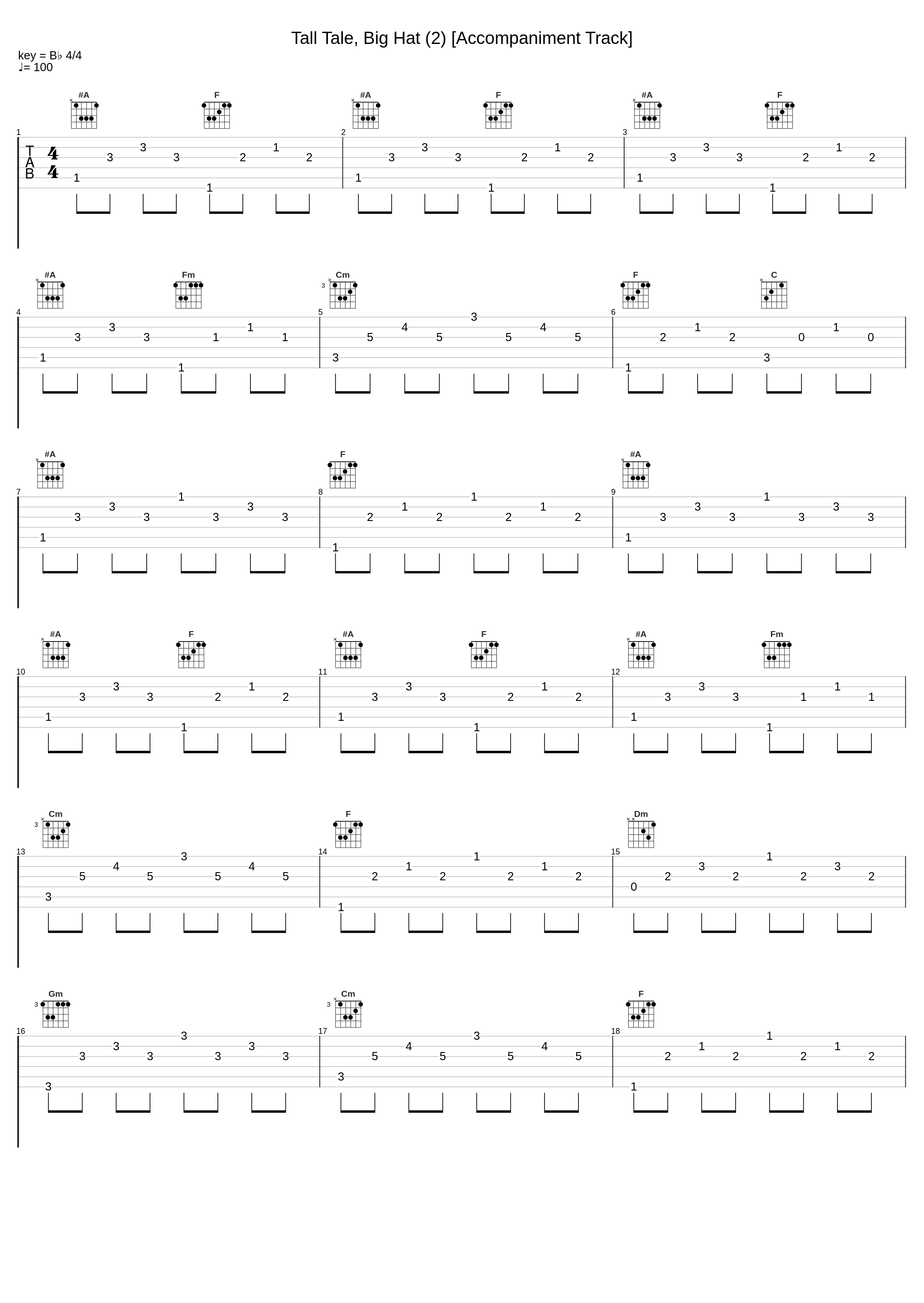 Tall Tale, Big Hat (2) [Accompaniment Track]_Chris Morgan_1