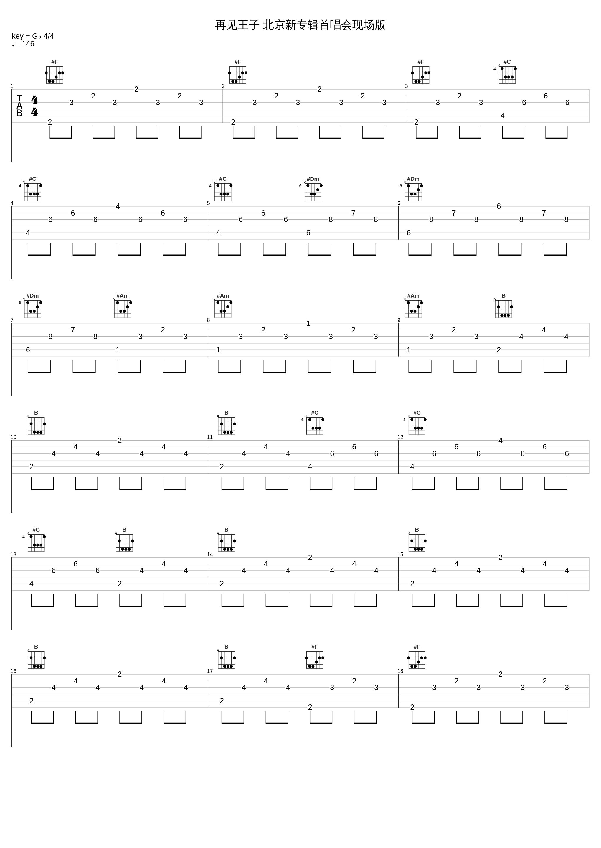 再见王子 北京新专辑首唱会现场版_棉花糖_1