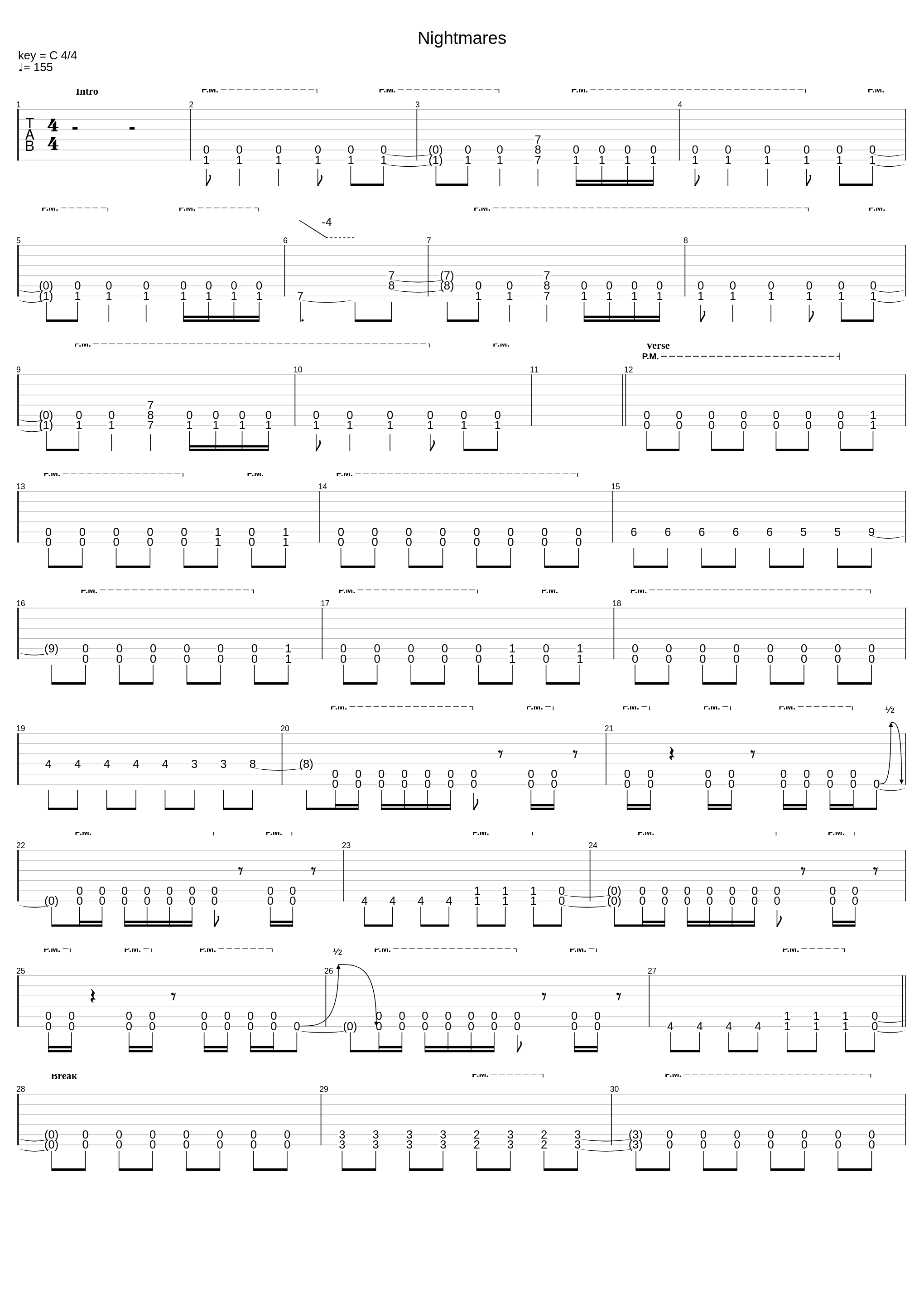 Nightmares_For The Fallen Dreams_1