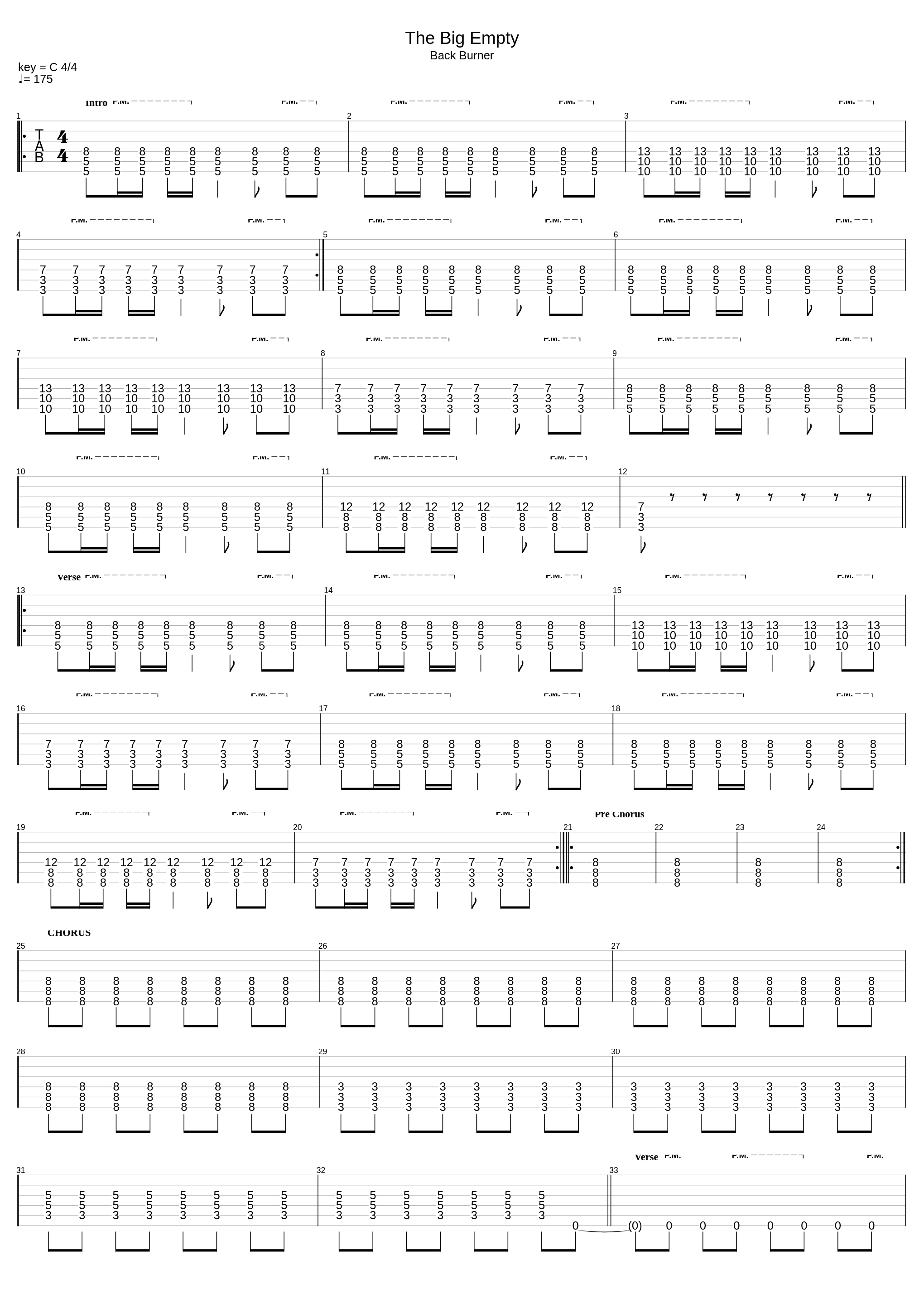 The Big Empty_For The Fallen Dreams_1