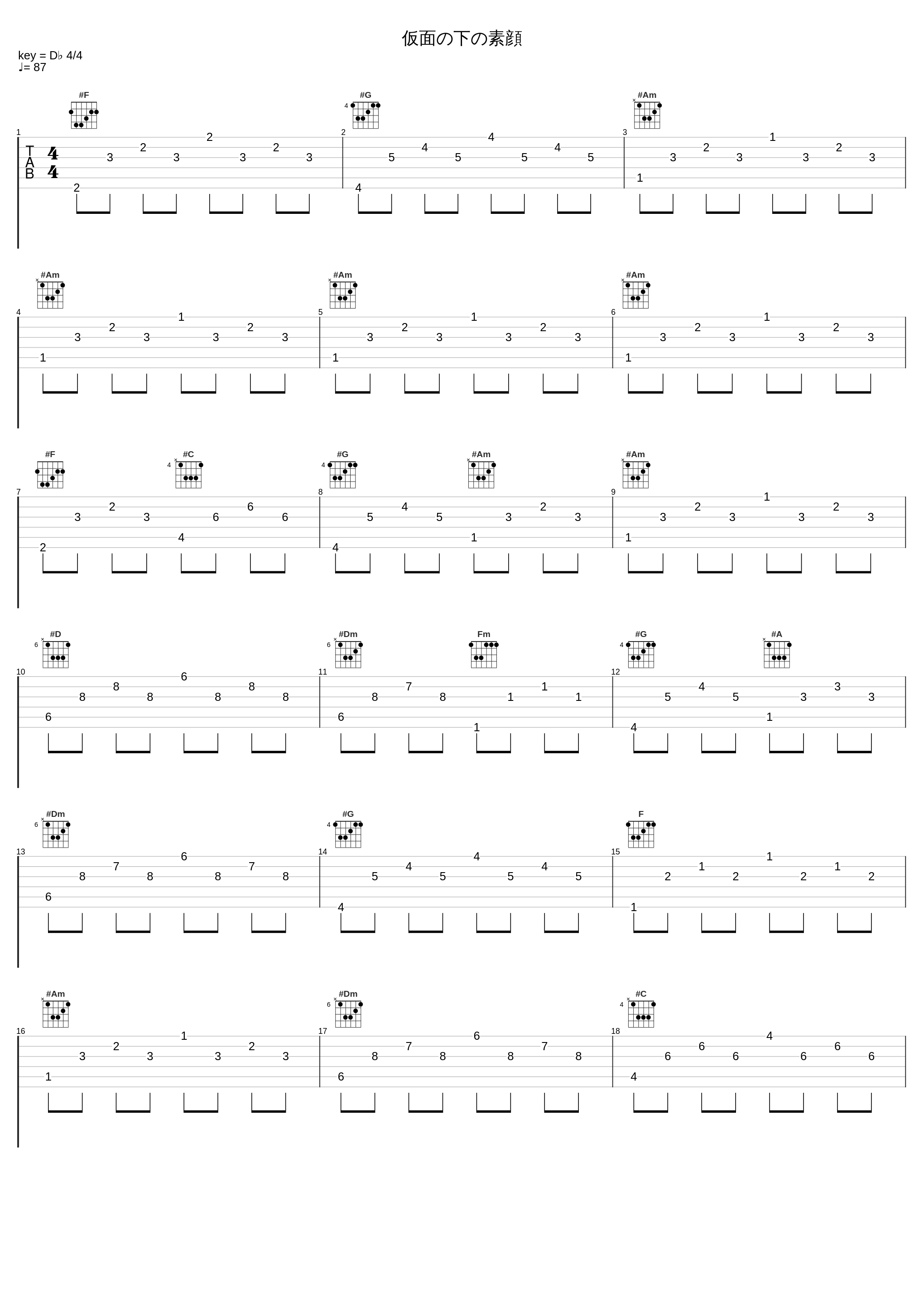 仮面の下の素顔_Elements Garden_1