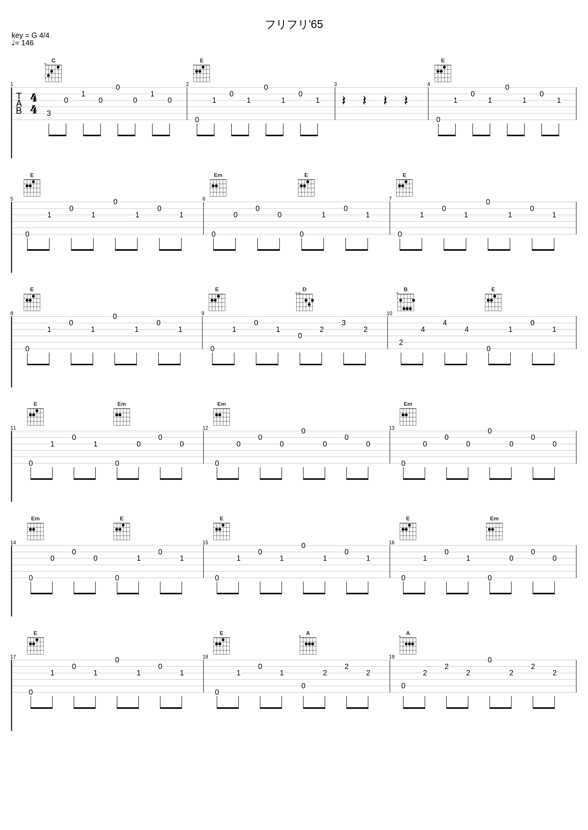 フリフリ'65_南方之星_1