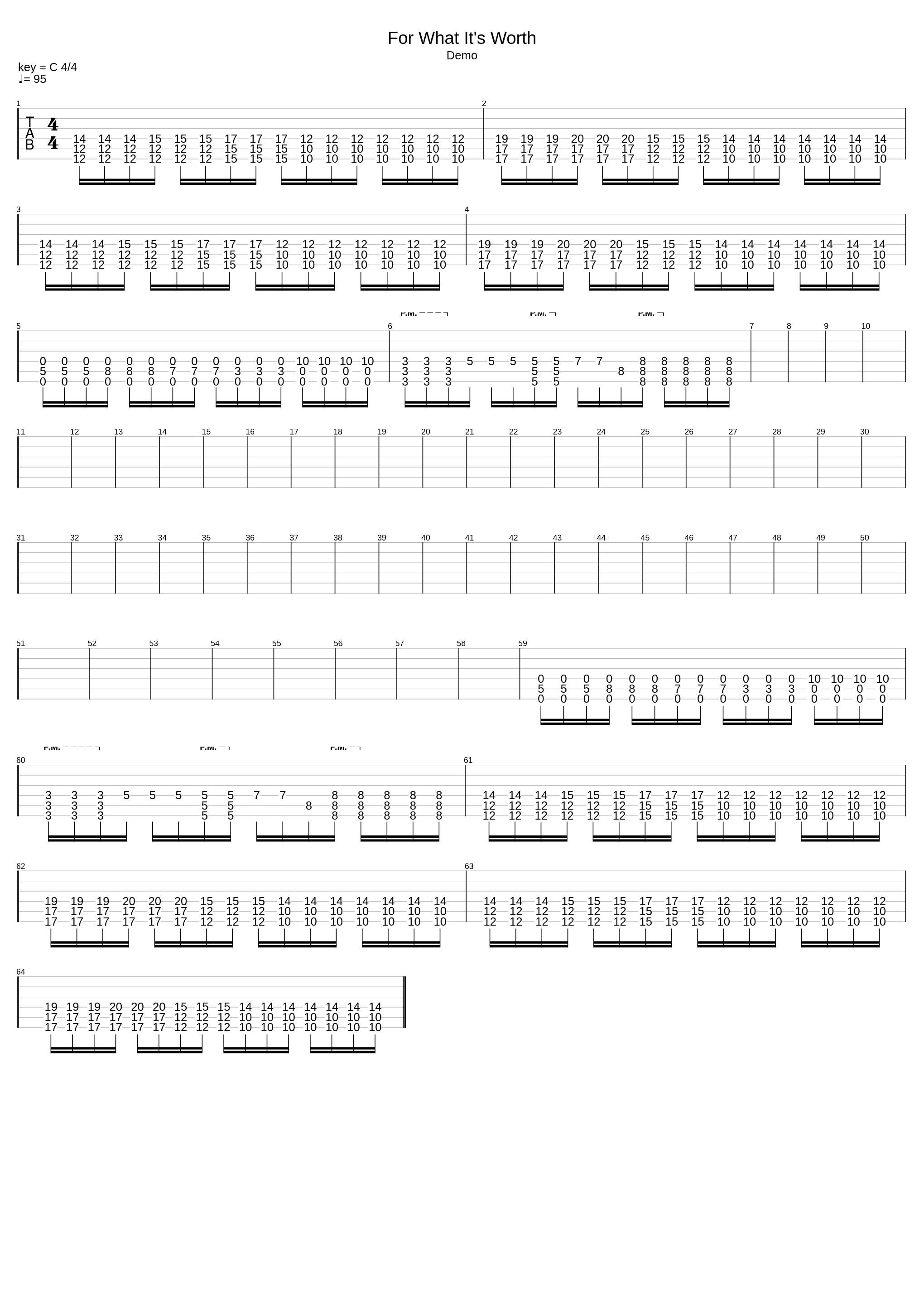 For What It's Worth_Taste For Bullets_1