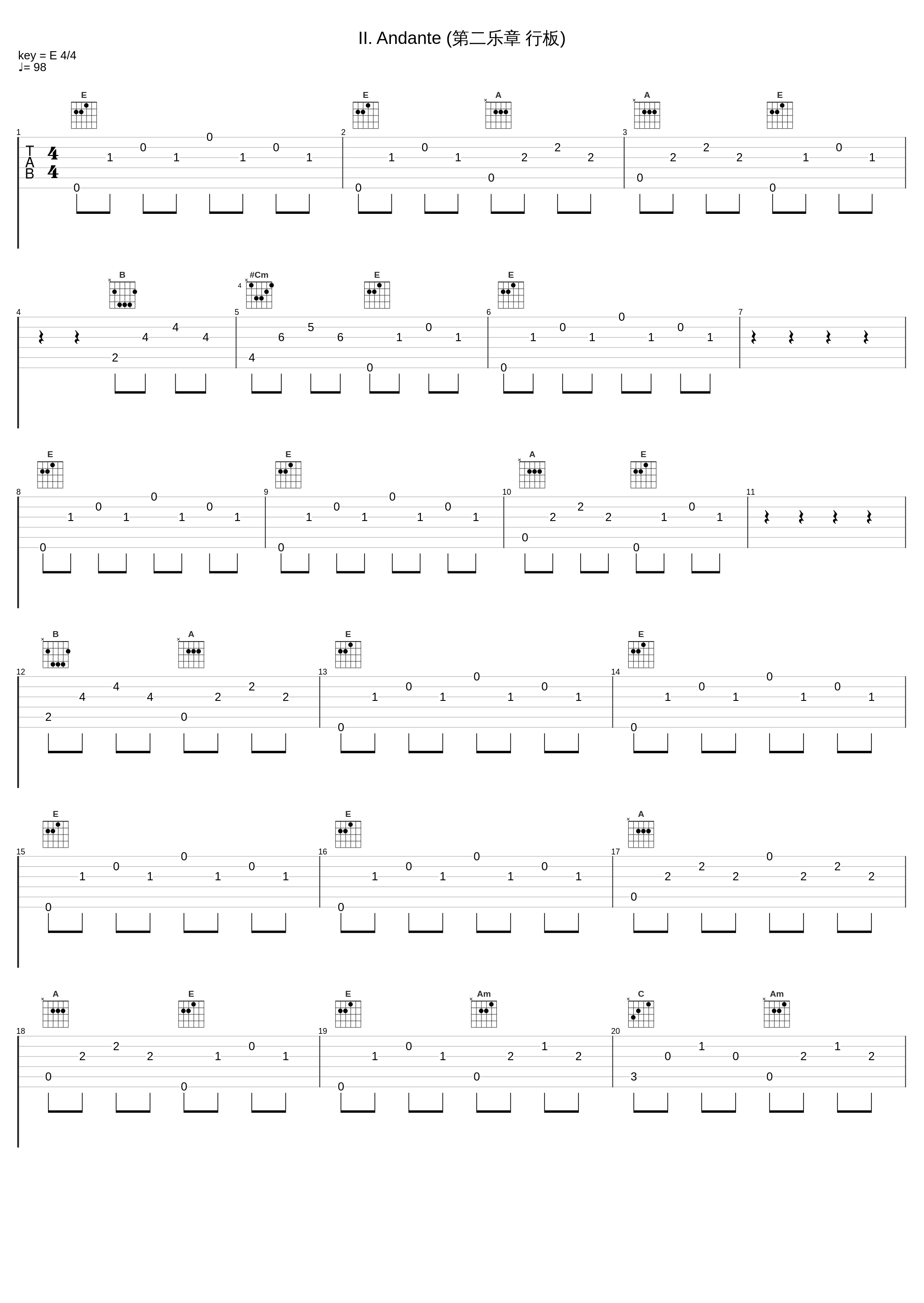 II. Andante (第二乐章 行板)_內田光子_1