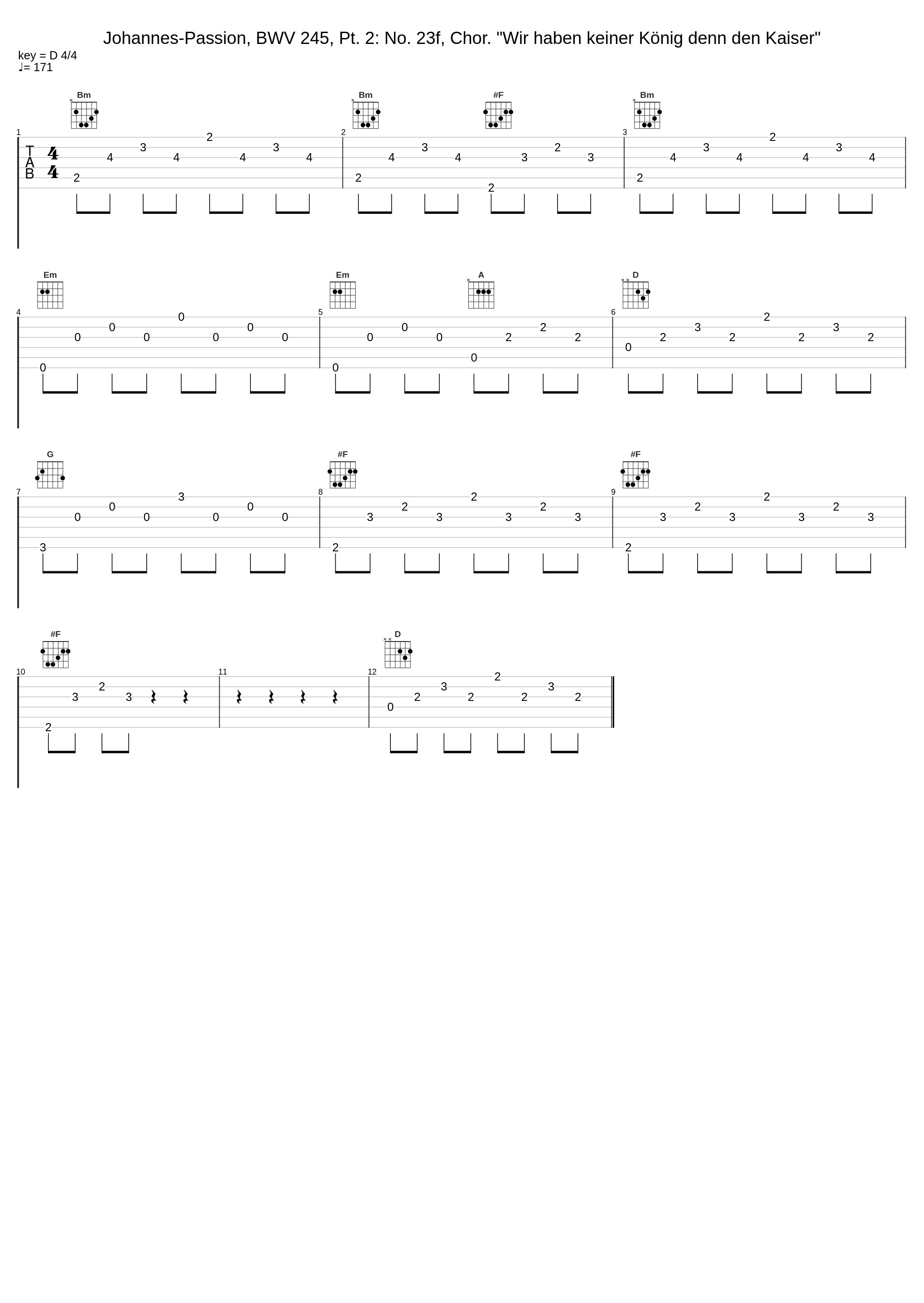 Johannes-Passion, BWV 245, Pt. 2: No. 23f, Chor. "Wir haben keiner König denn den Kaiser"_Theo Altmeyer,Franz Crass,Kurt Moll,Helmut Kühnle,Susanne Dürr,Martin Hermann,Elly Ameling,Brigitte Fassbaender,Kurt Equiluz,Siegmund Nimsgern,Hartmut Strebel,Michel Piguet,Hans-Ludwig Hauck,Heinz Jopen,Helga Thoene,Heinrich Haferland,Micha,Suddeutscher M_1