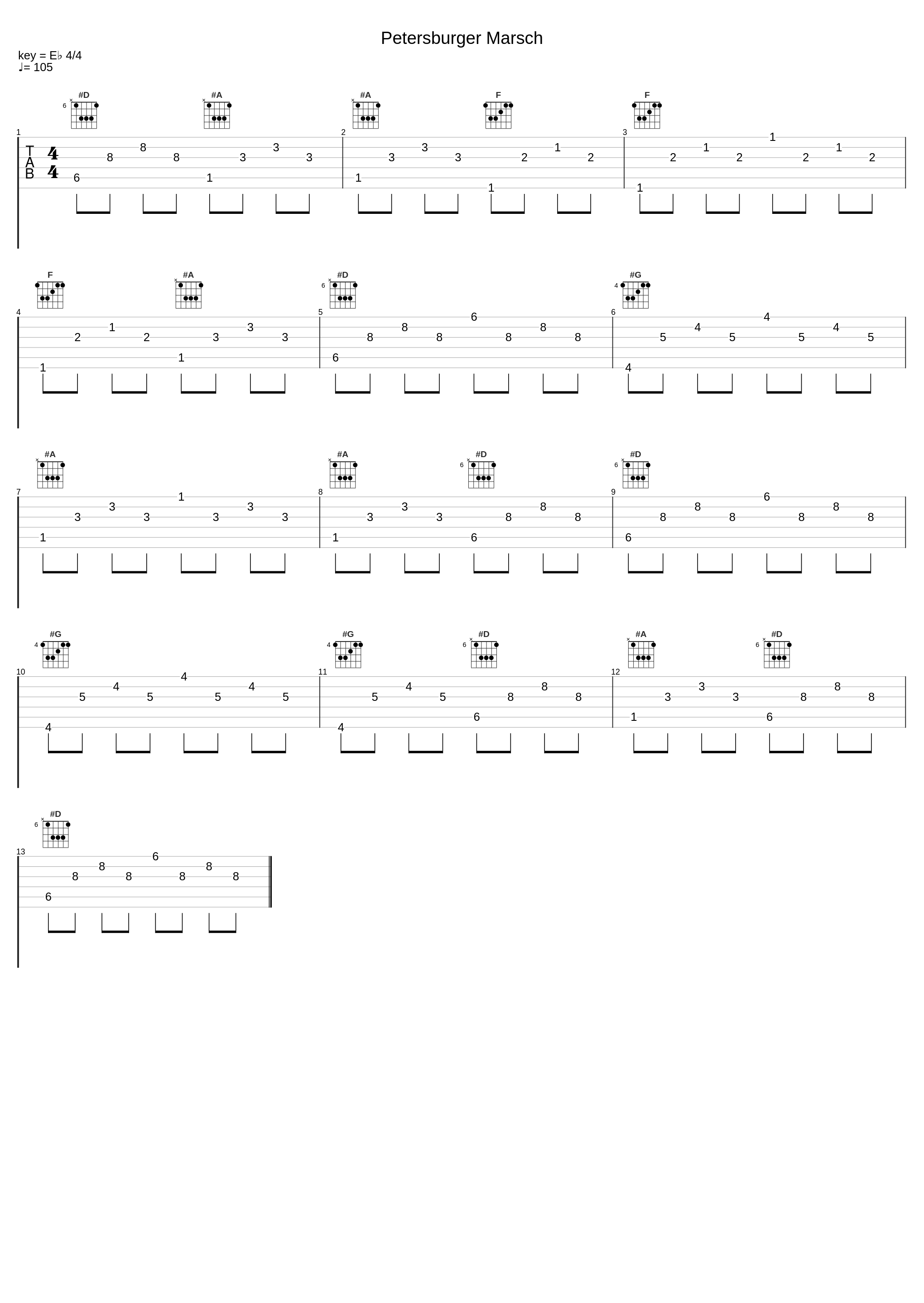 Petersburger Marsch_Toni Witt_1