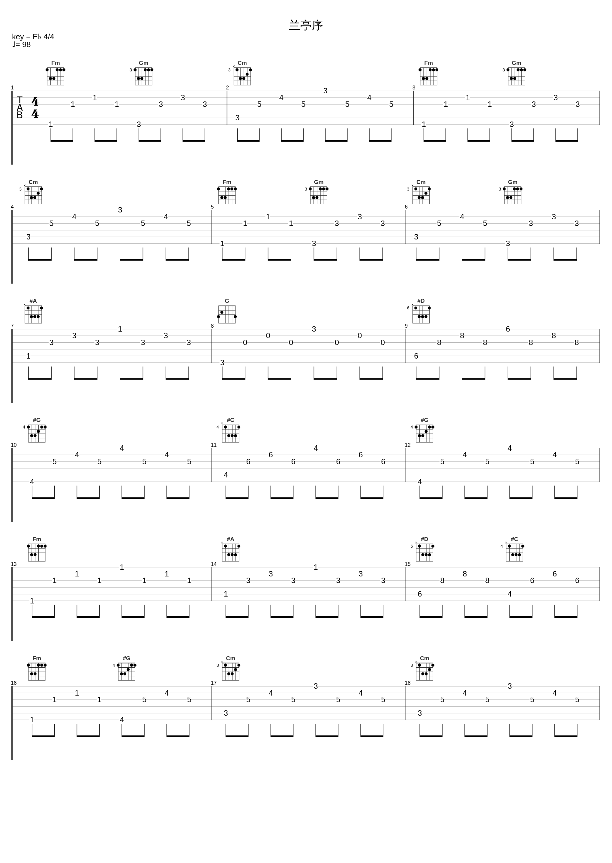 兰亭序_小潘潘_1