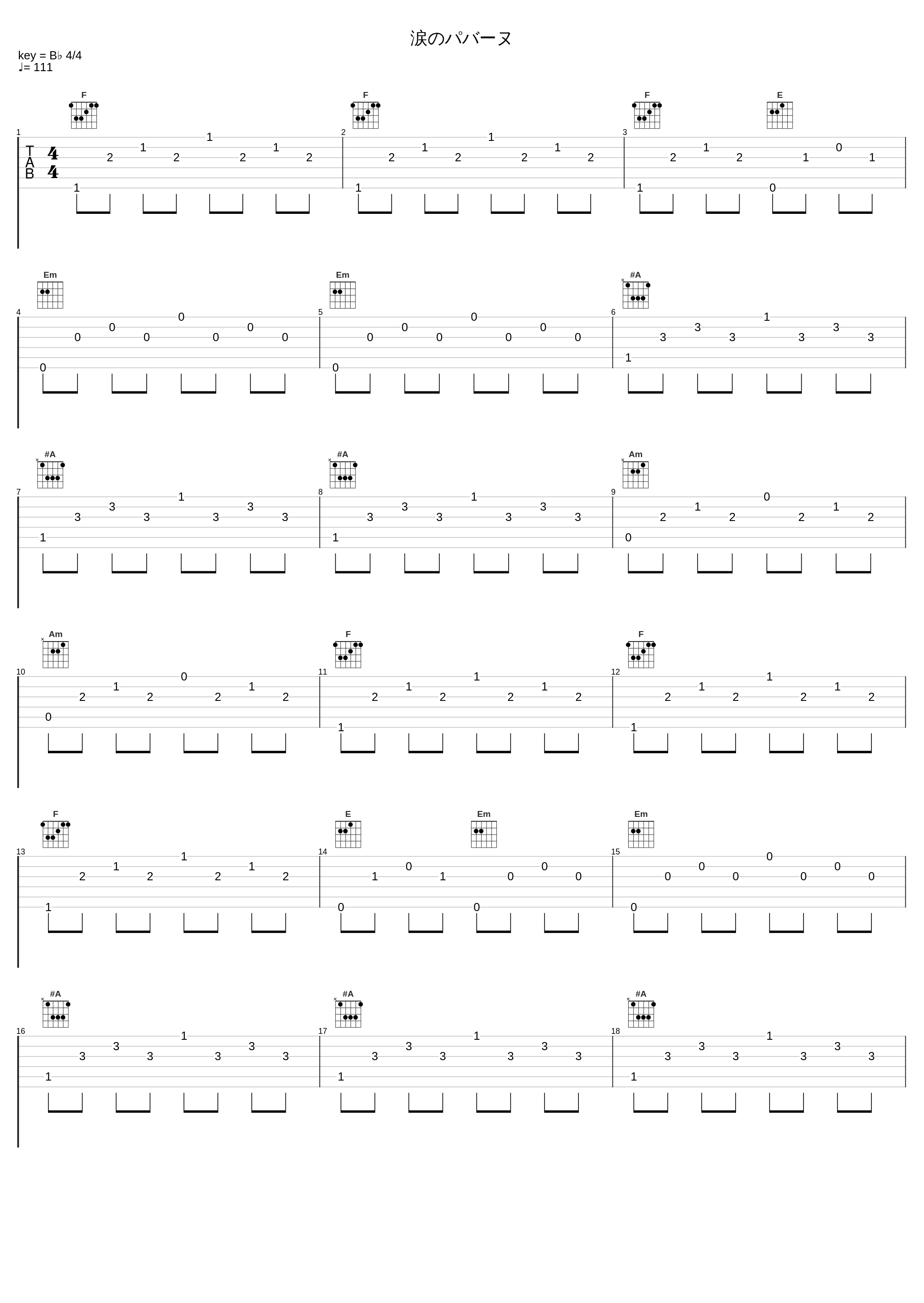 涙のパバーヌ_梁邦彦_1